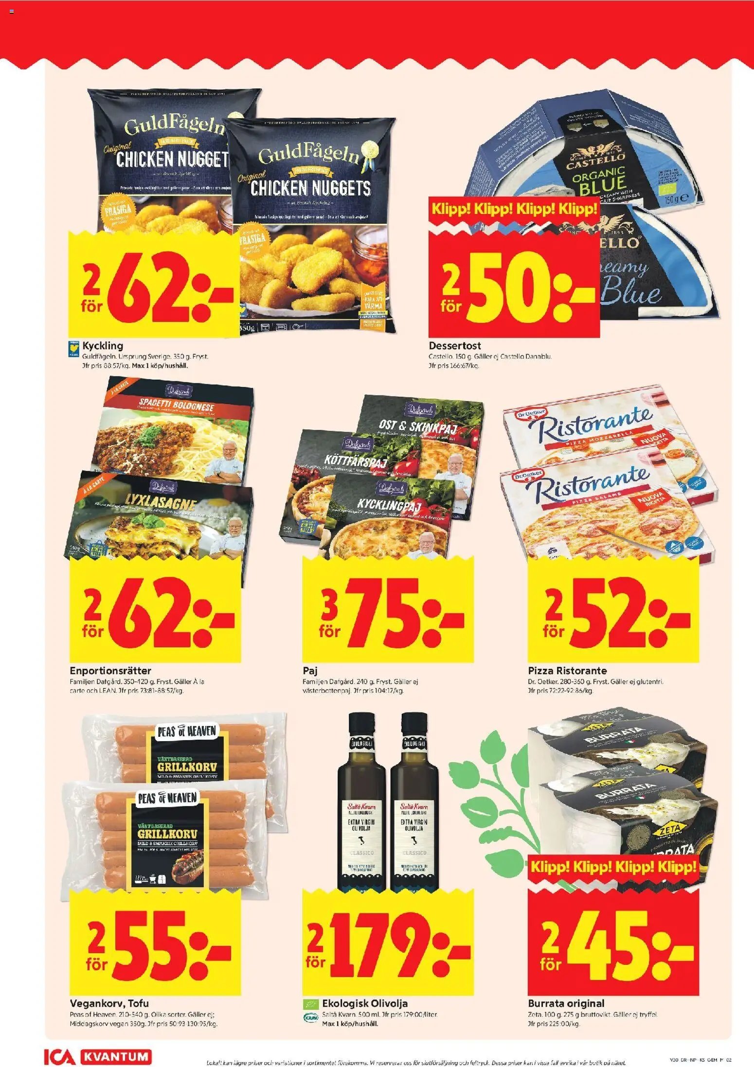 ICA Kvantum erbjudanden