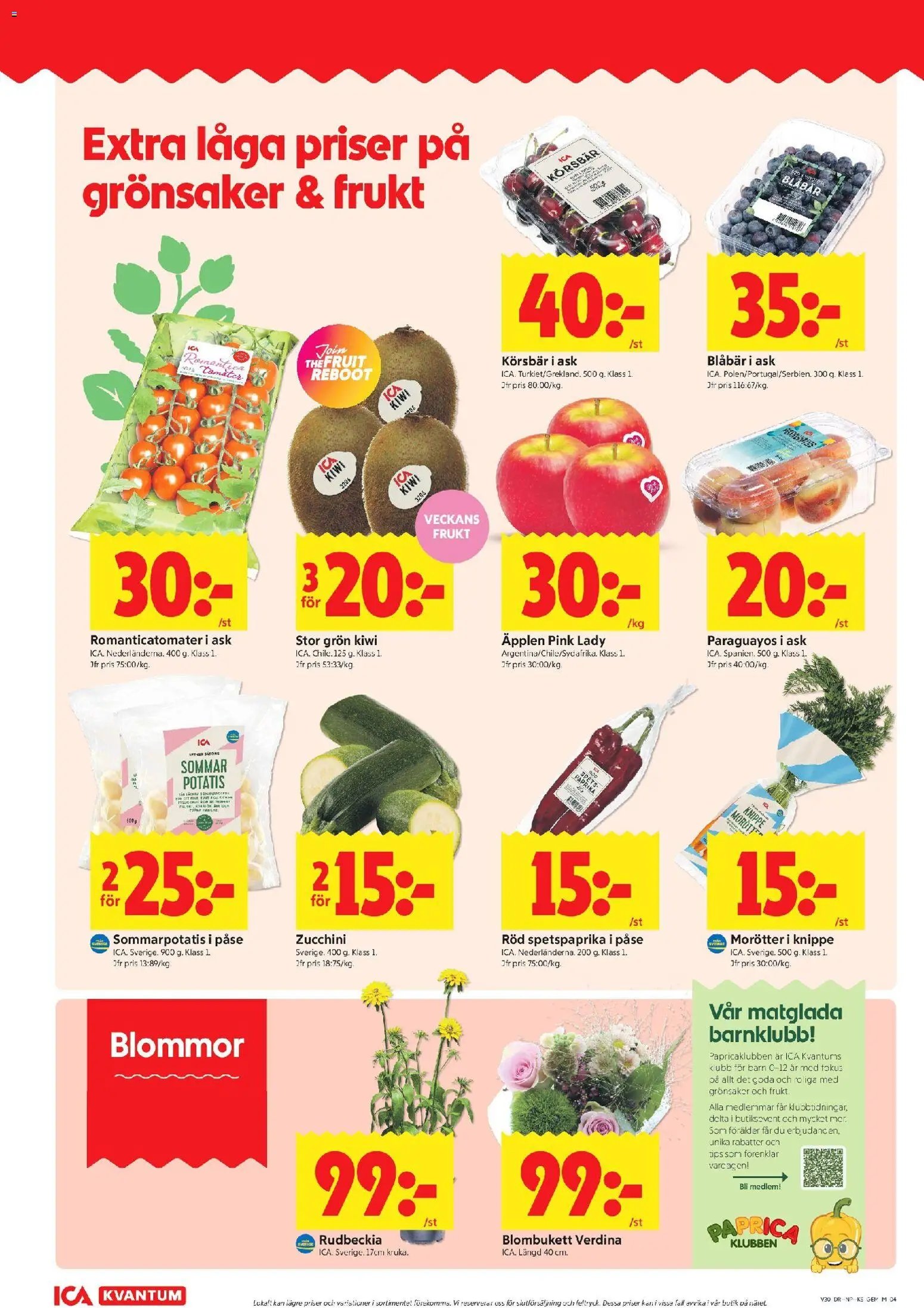 ICA Kvantum erbjudanden