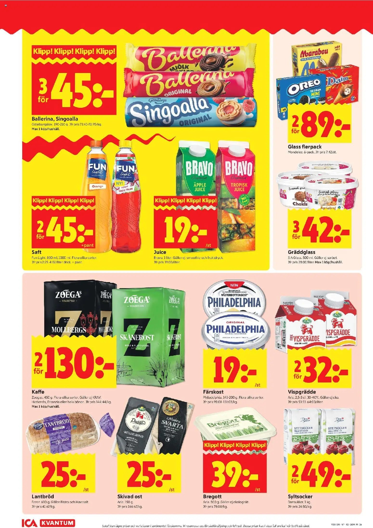 ICA Kvantum erbjudanden