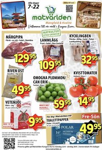 Matvärlden erbjudanden