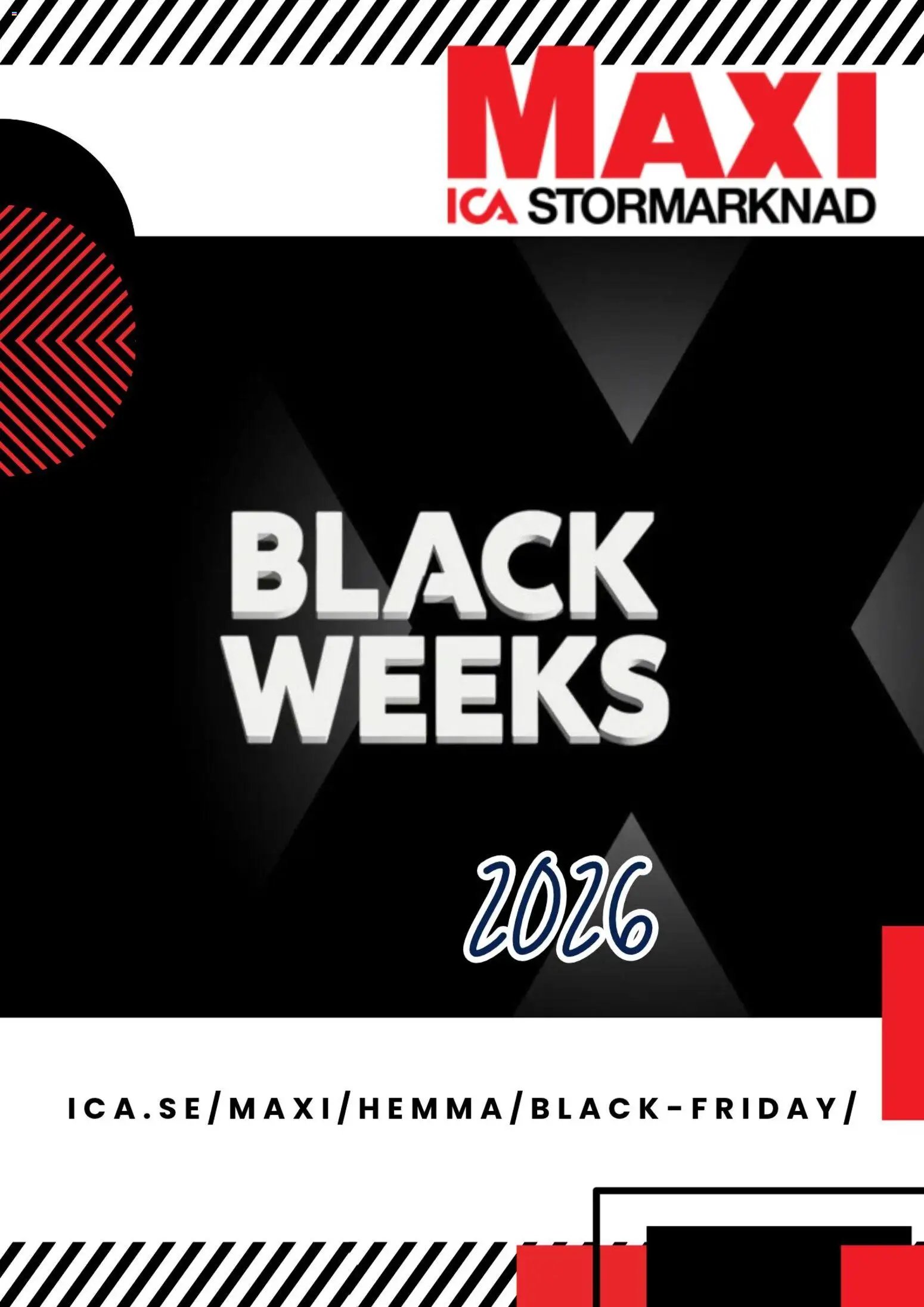 ICA Maxi - Black Friday förhandsinformation