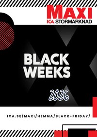 ICA Maxi - Black Friday förhandsinformation