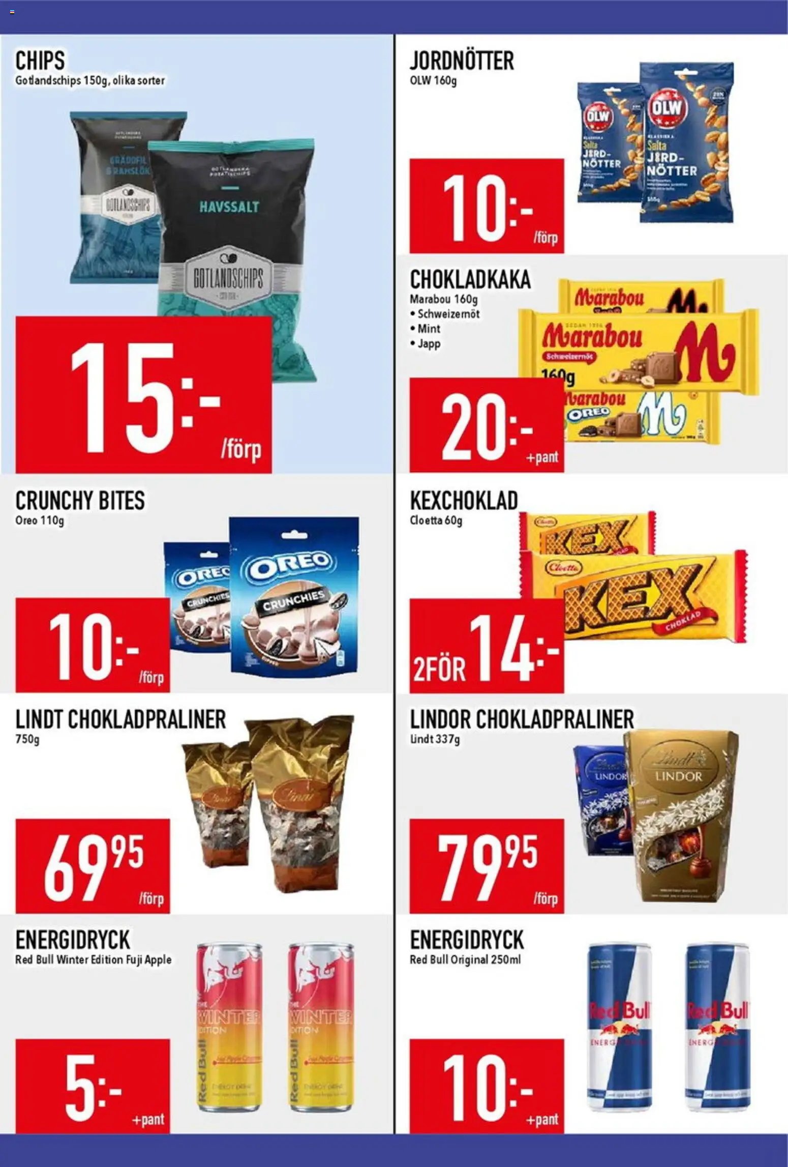 Matdax erbjudanden