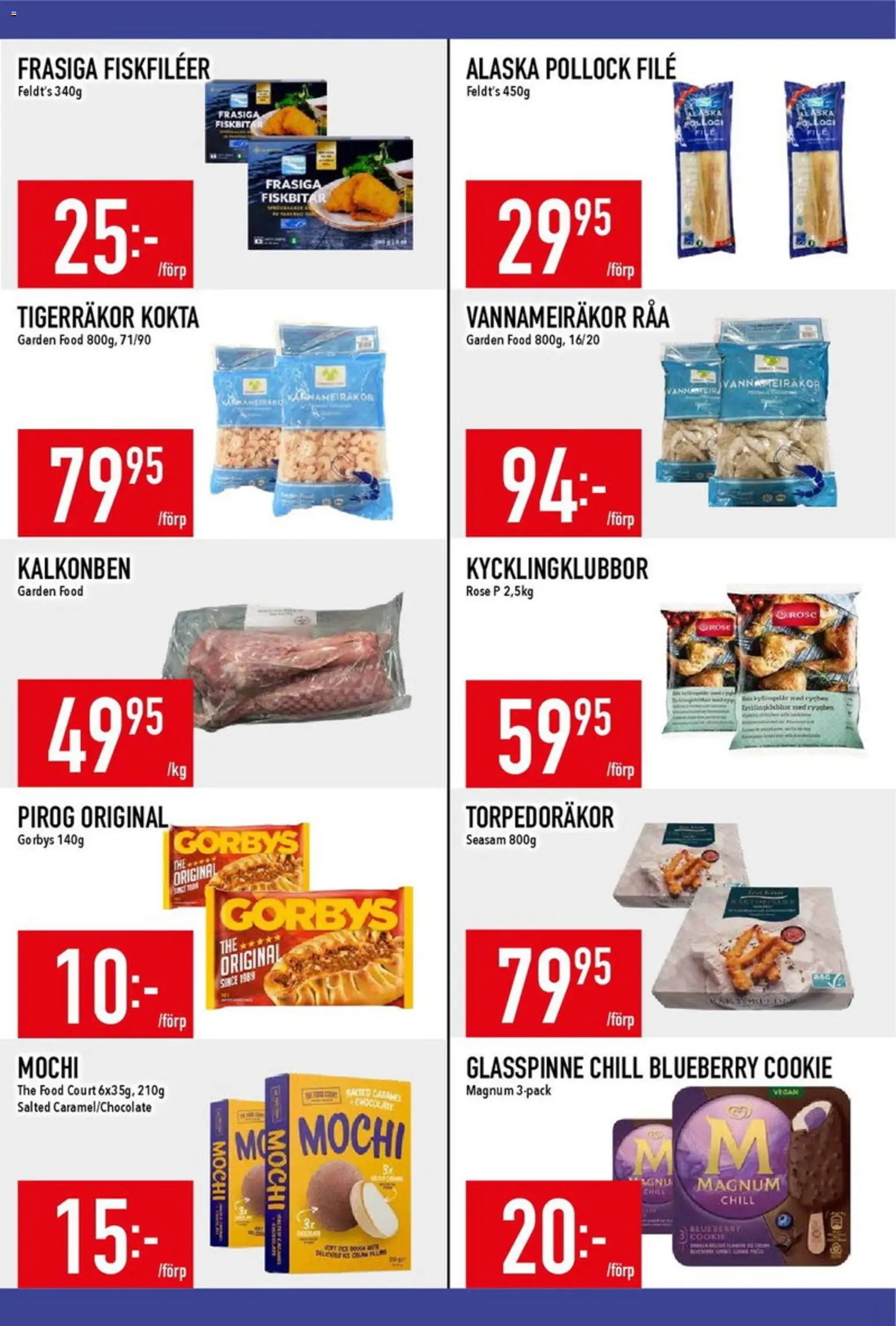Matdax erbjudanden