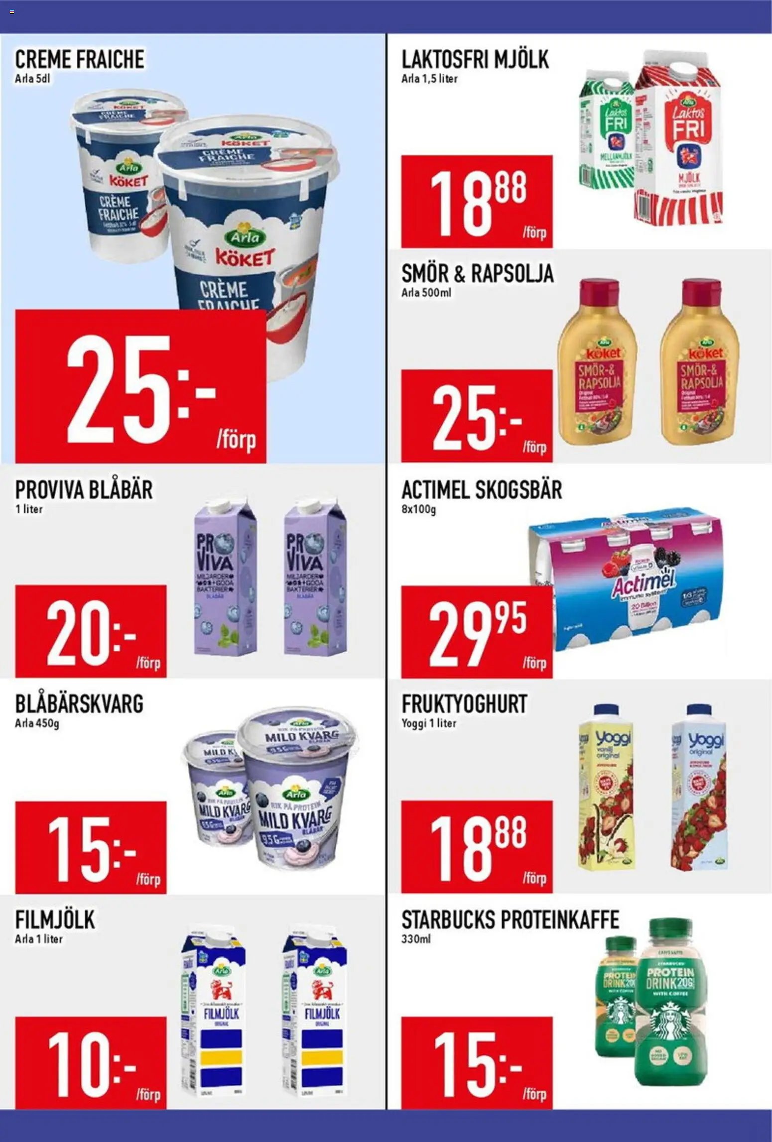 Matdax erbjudanden