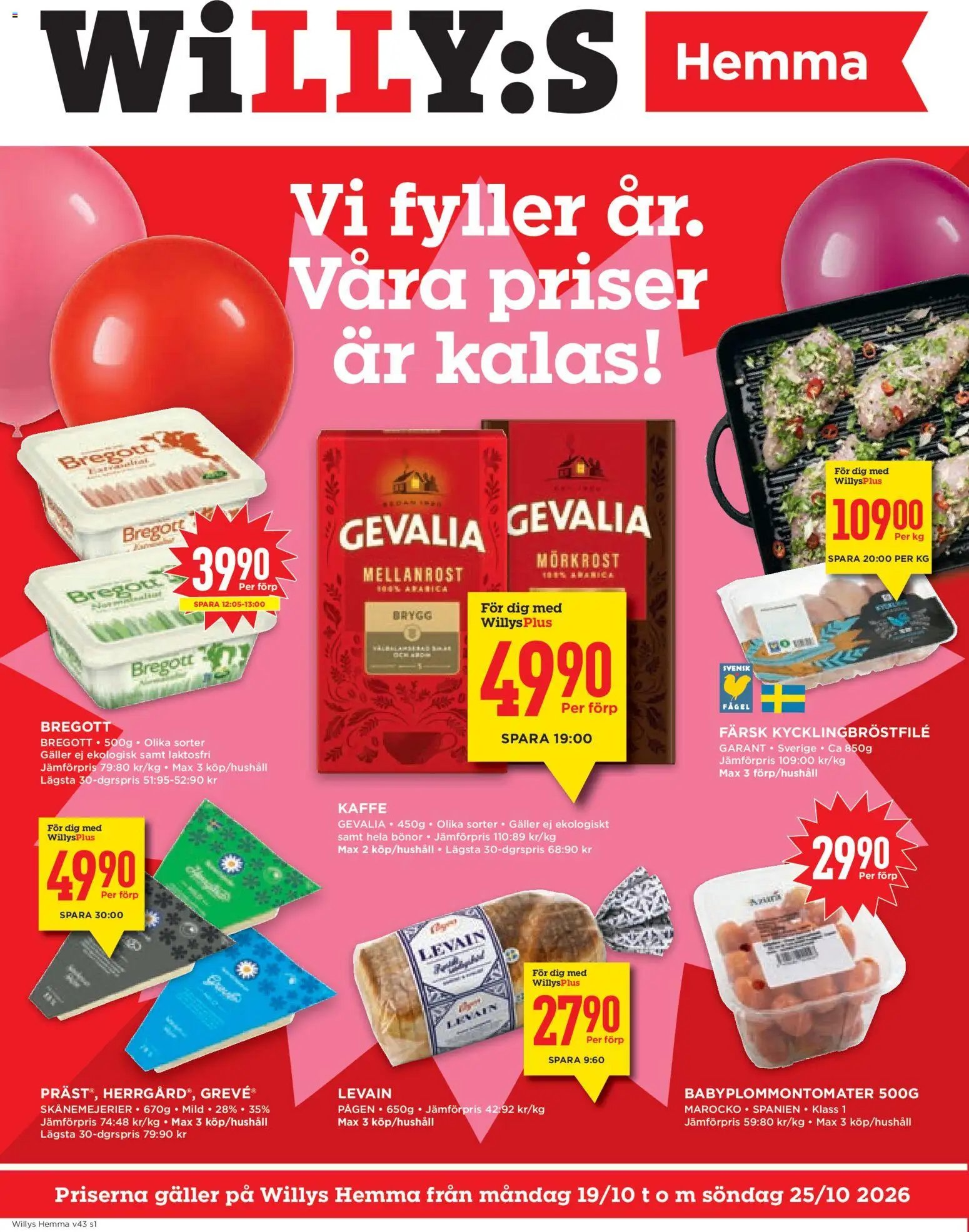 Willys erbjudanden Hemma