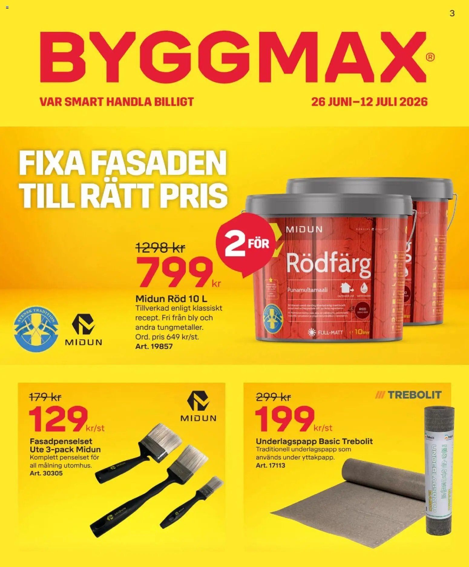 ByggMax erbjudanden