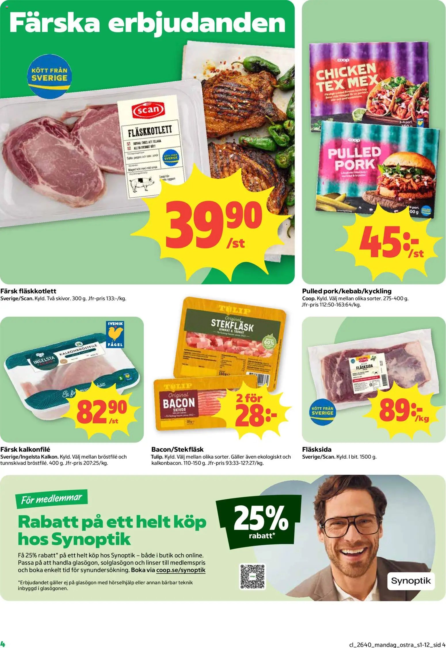 Coop Daglivs erbjudanden