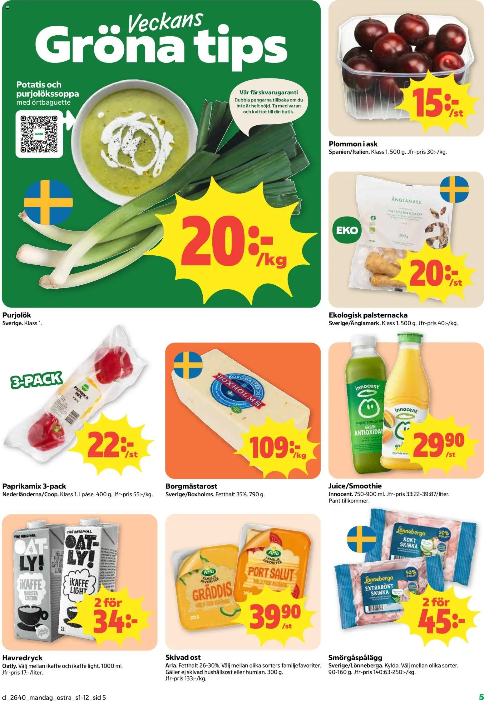 Coop Daglivs erbjudanden
