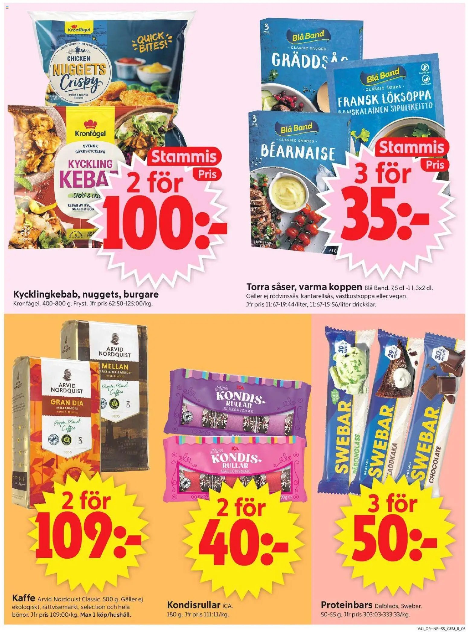 ICA Supermarket erbjudanden