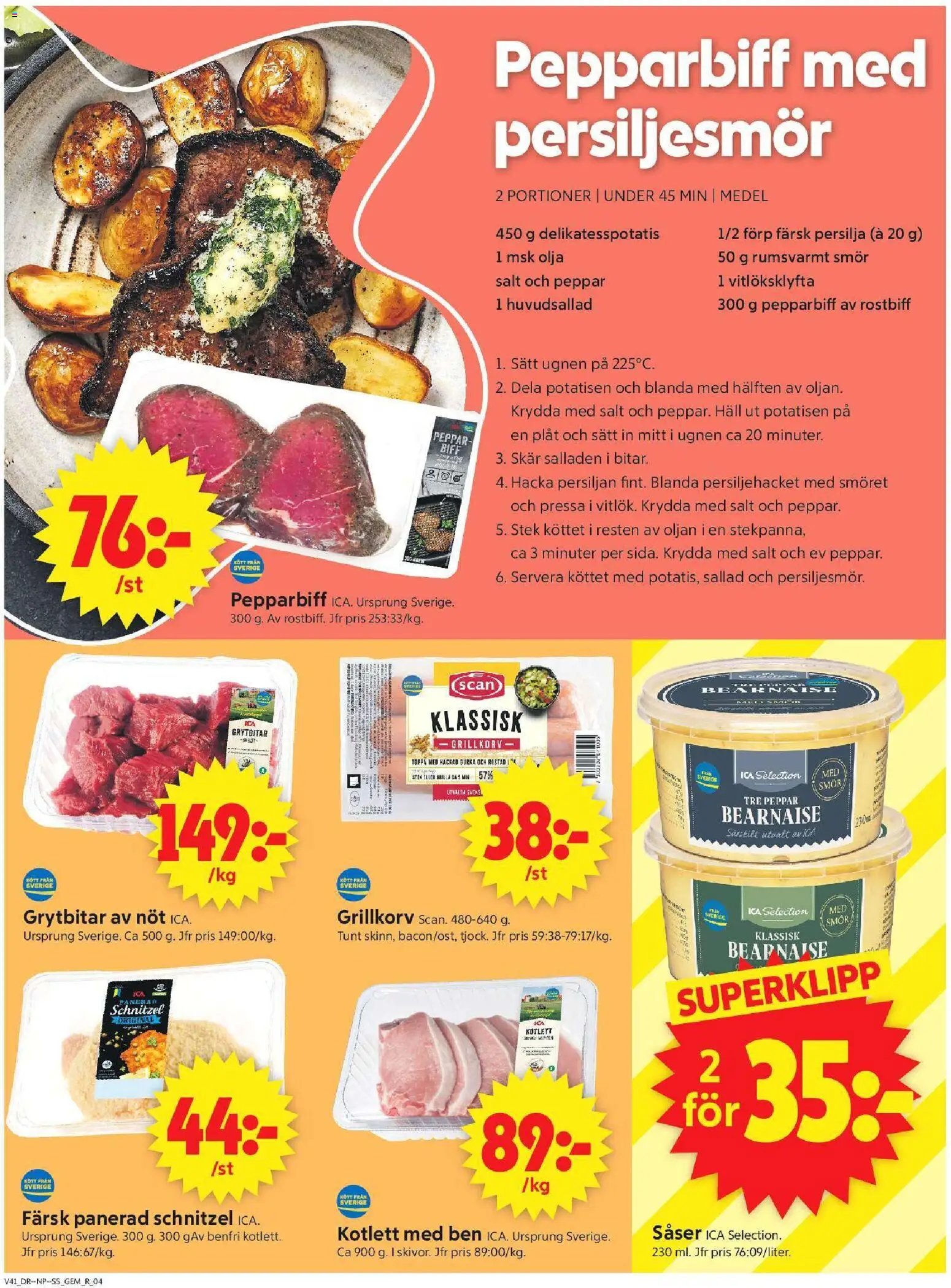 ICA Supermarket erbjudanden