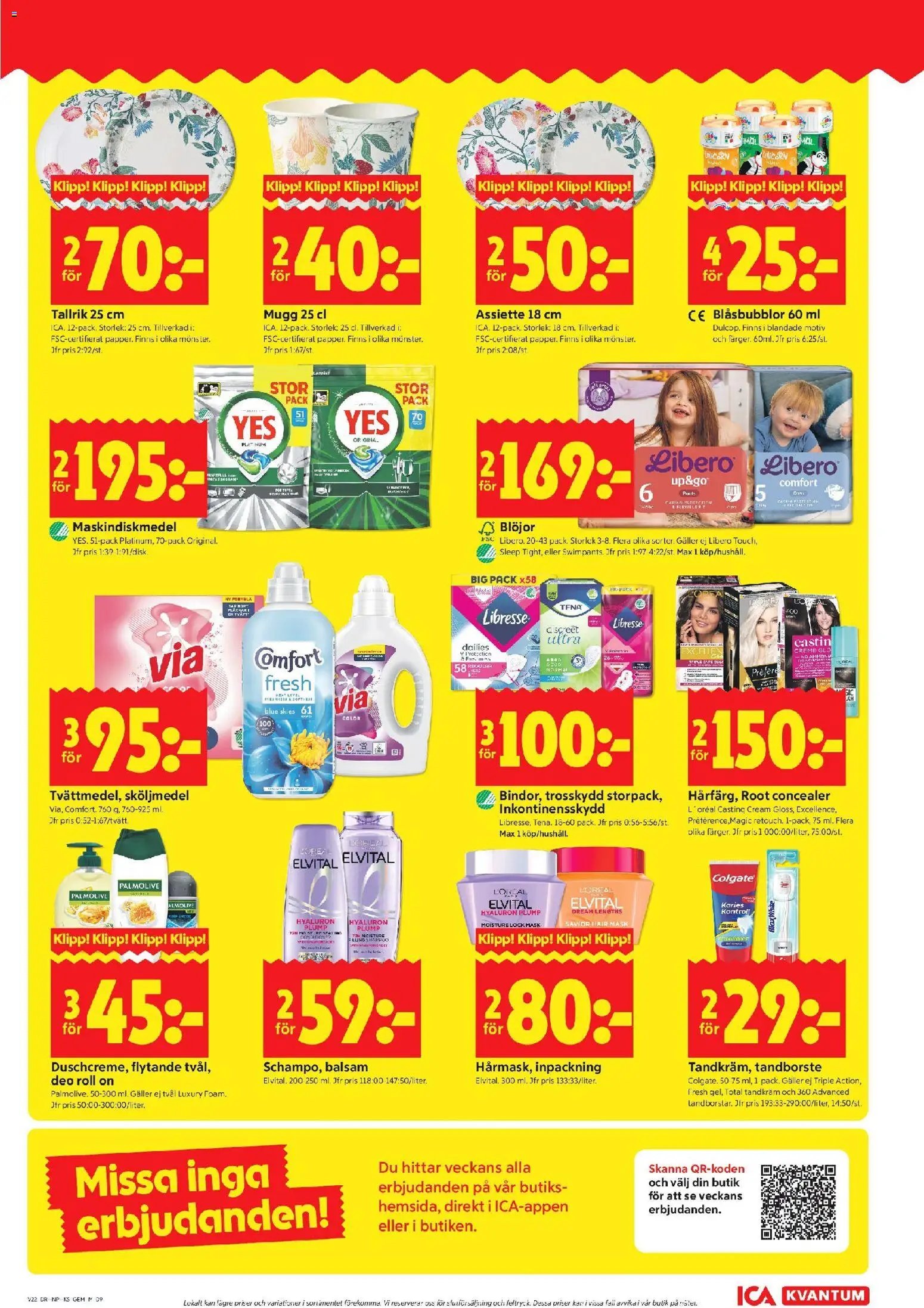 ICA Kvantum erbjudanden