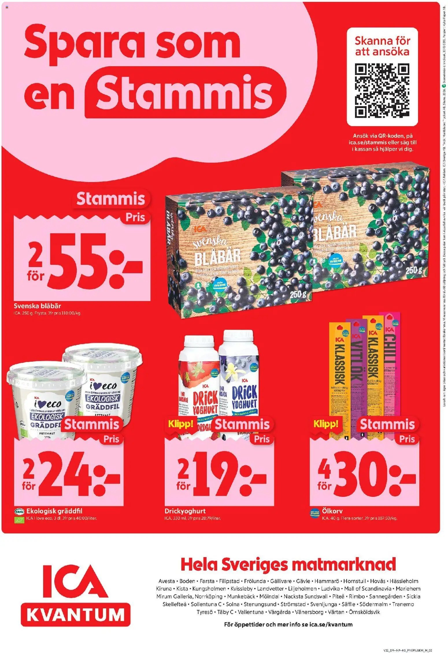 ICA Kvantum erbjudanden