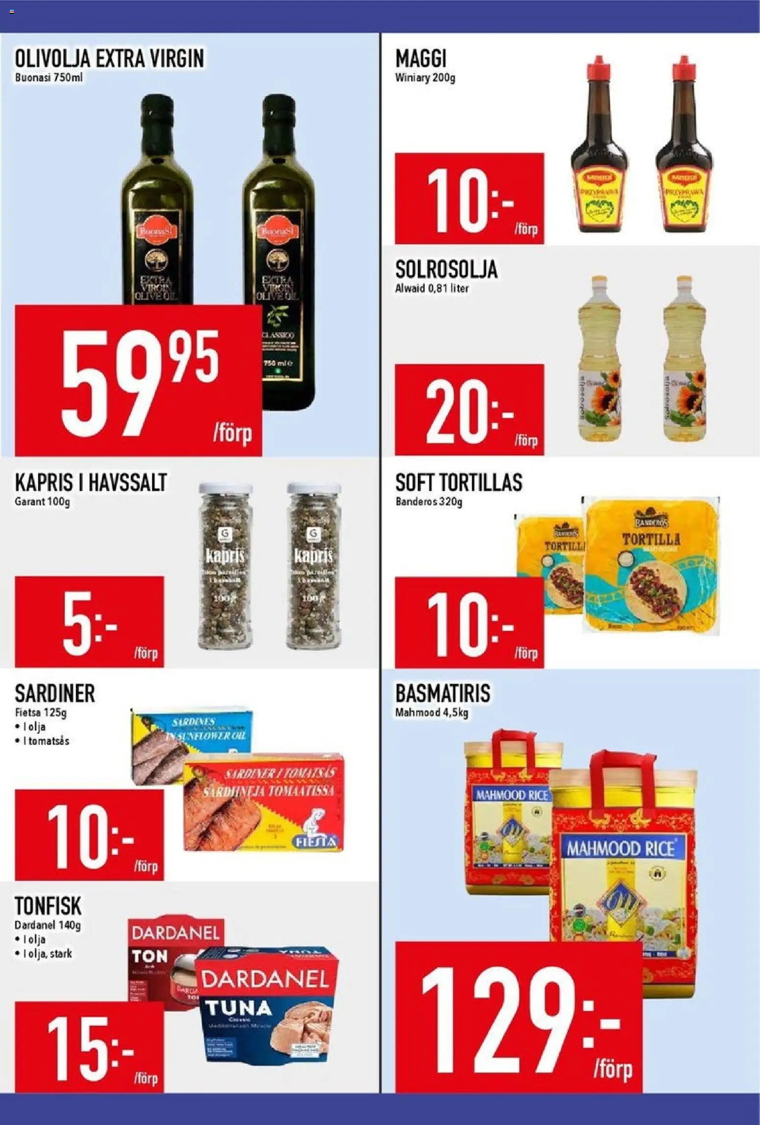 Matdax - erbjudanden