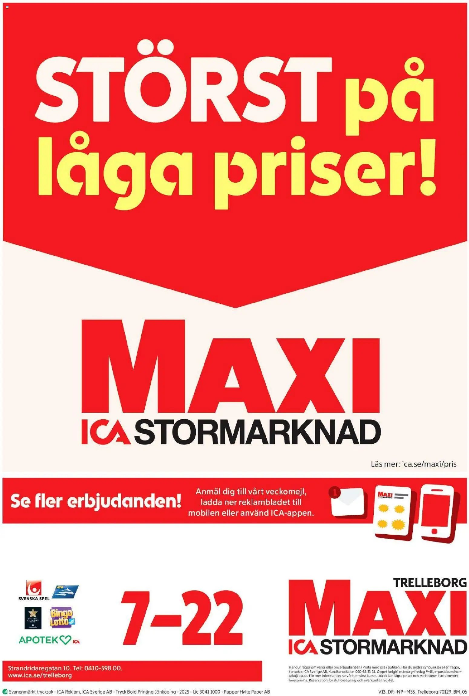 ICA Maxi - Trelleborg