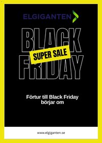 Elgiganten - Black Friday