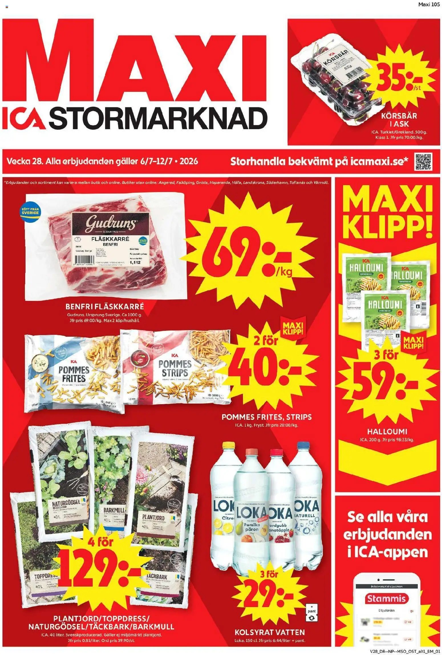 ICA Maxi erbjudanden