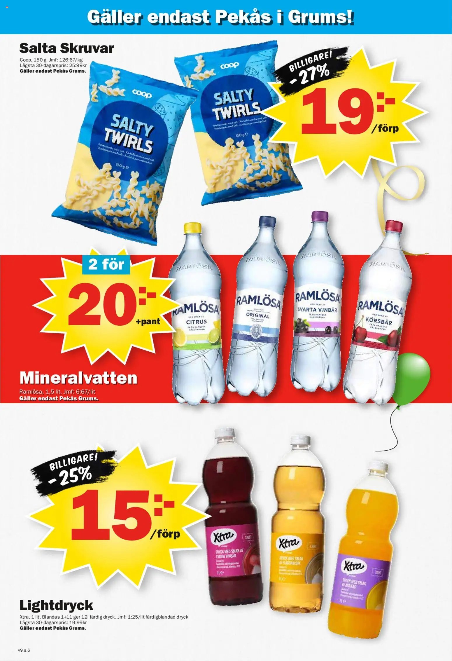 Pekås - erbjudanden - grums edition