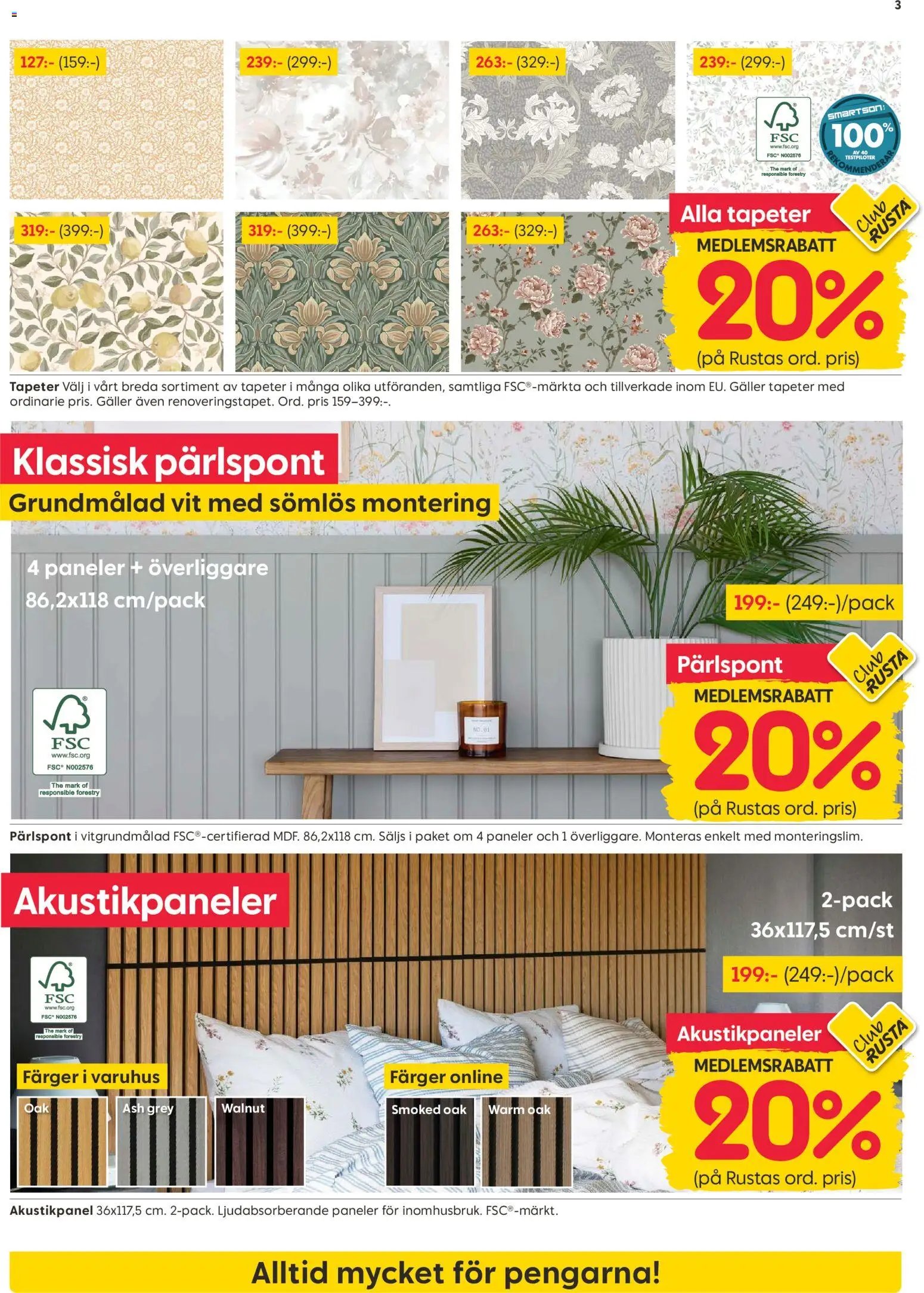 Rusta erbjudanden