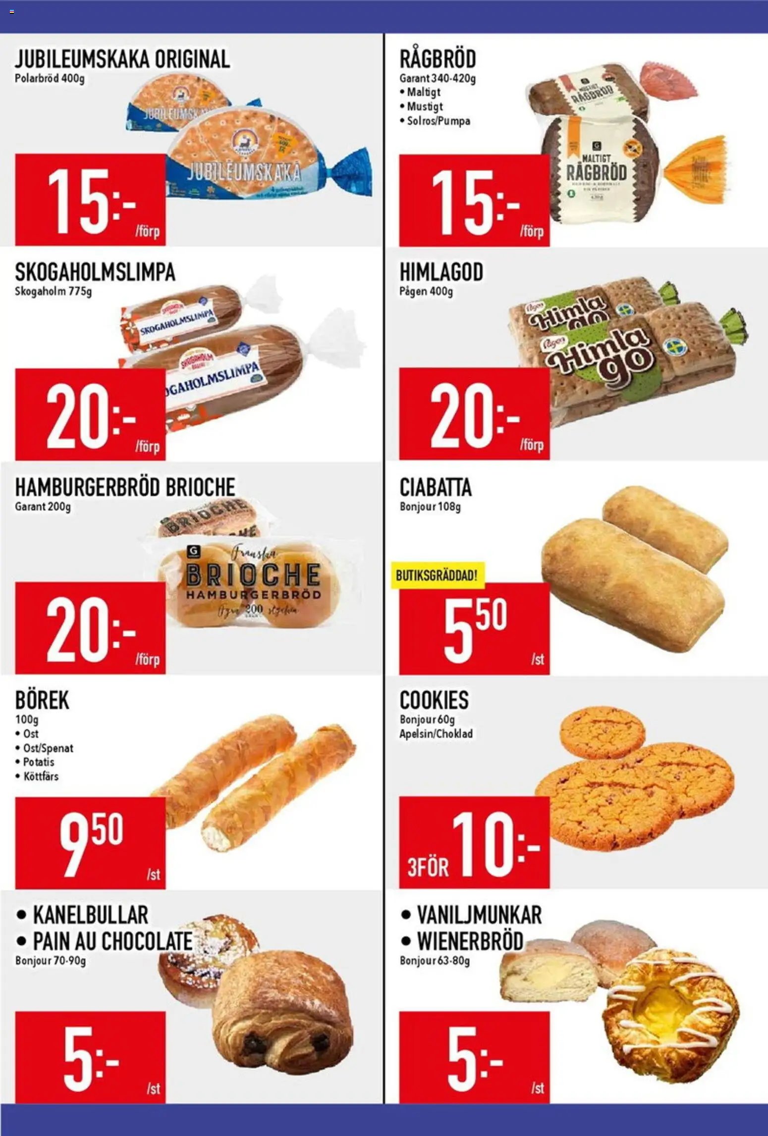 Matdax erbjudanden