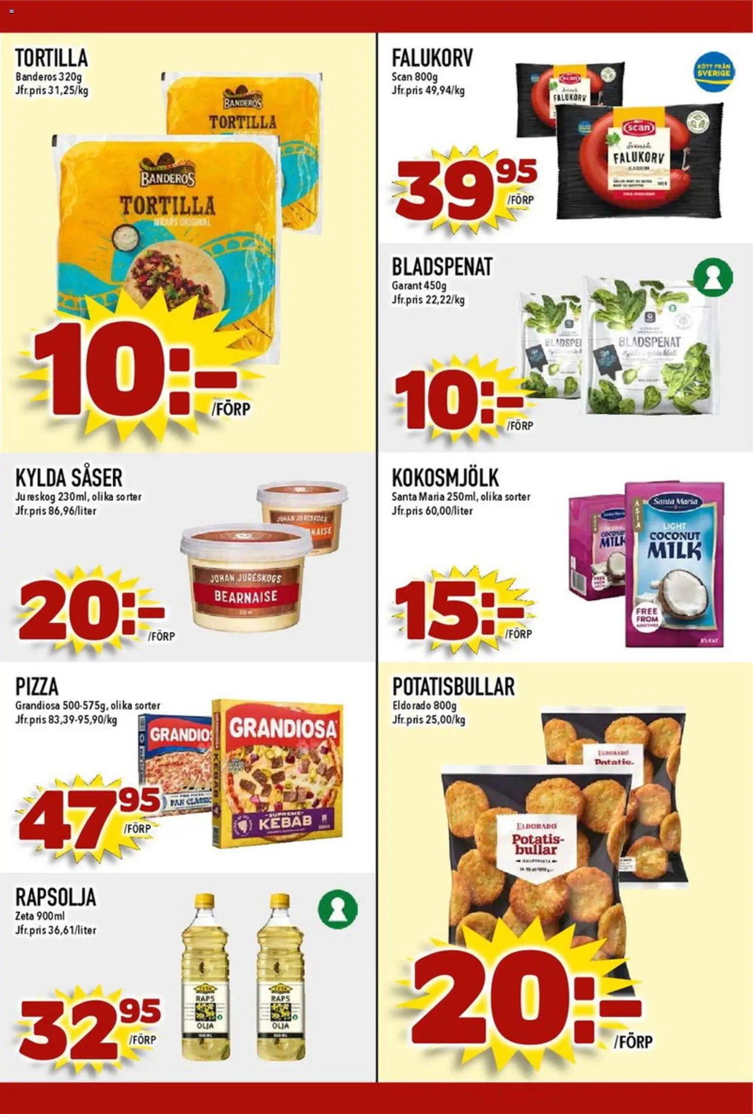 Matdax erbjudanden