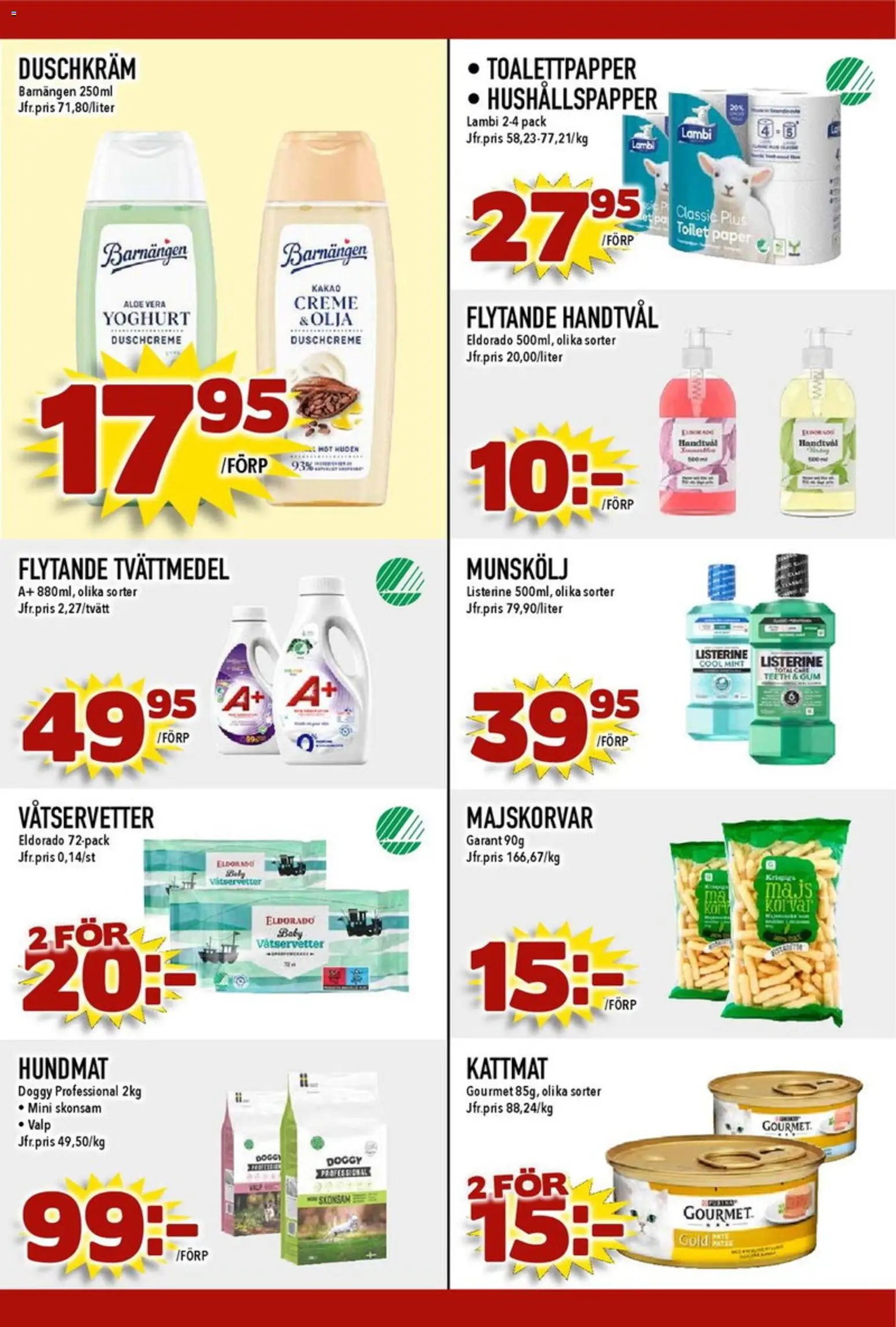 Matdax erbjudanden