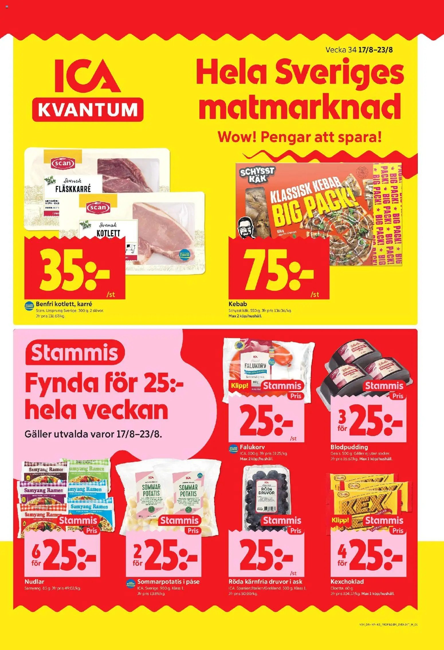 ICA Kvantum erbjudanden