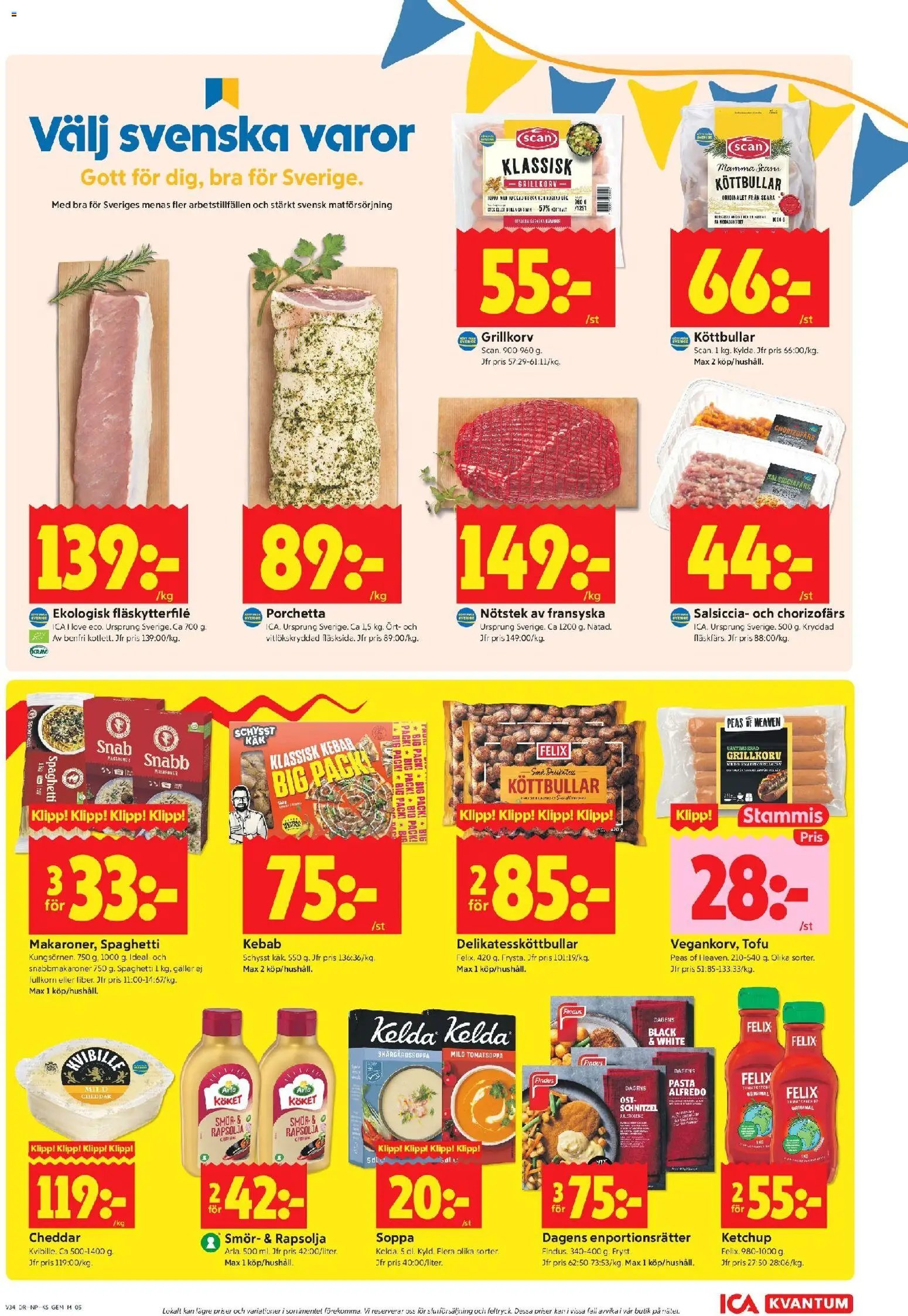 ICA Kvantum erbjudanden