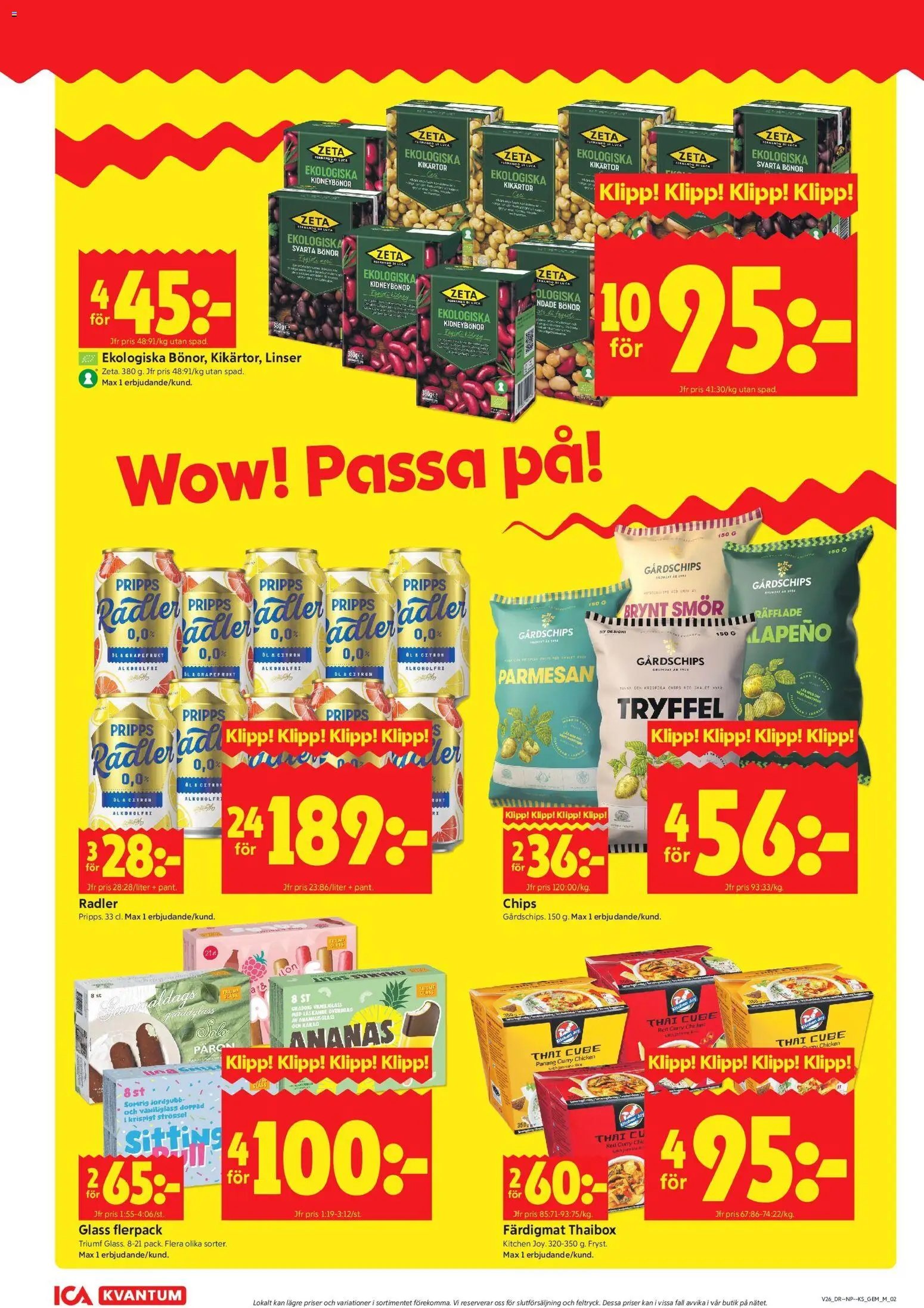 ICA Kvantum erbjudanden