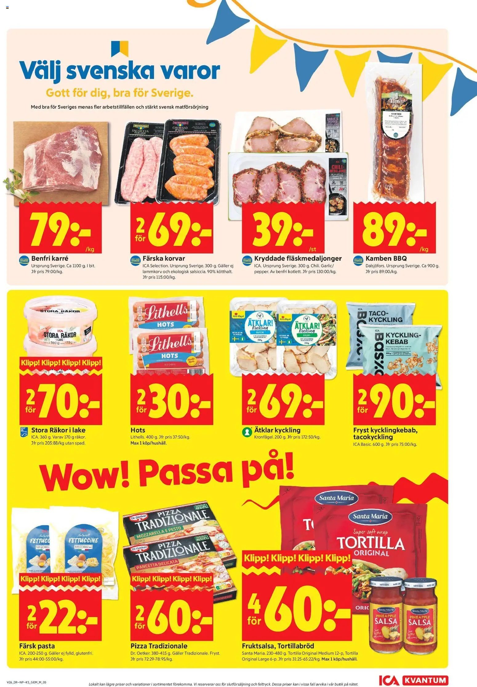 ICA Kvantum erbjudanden
