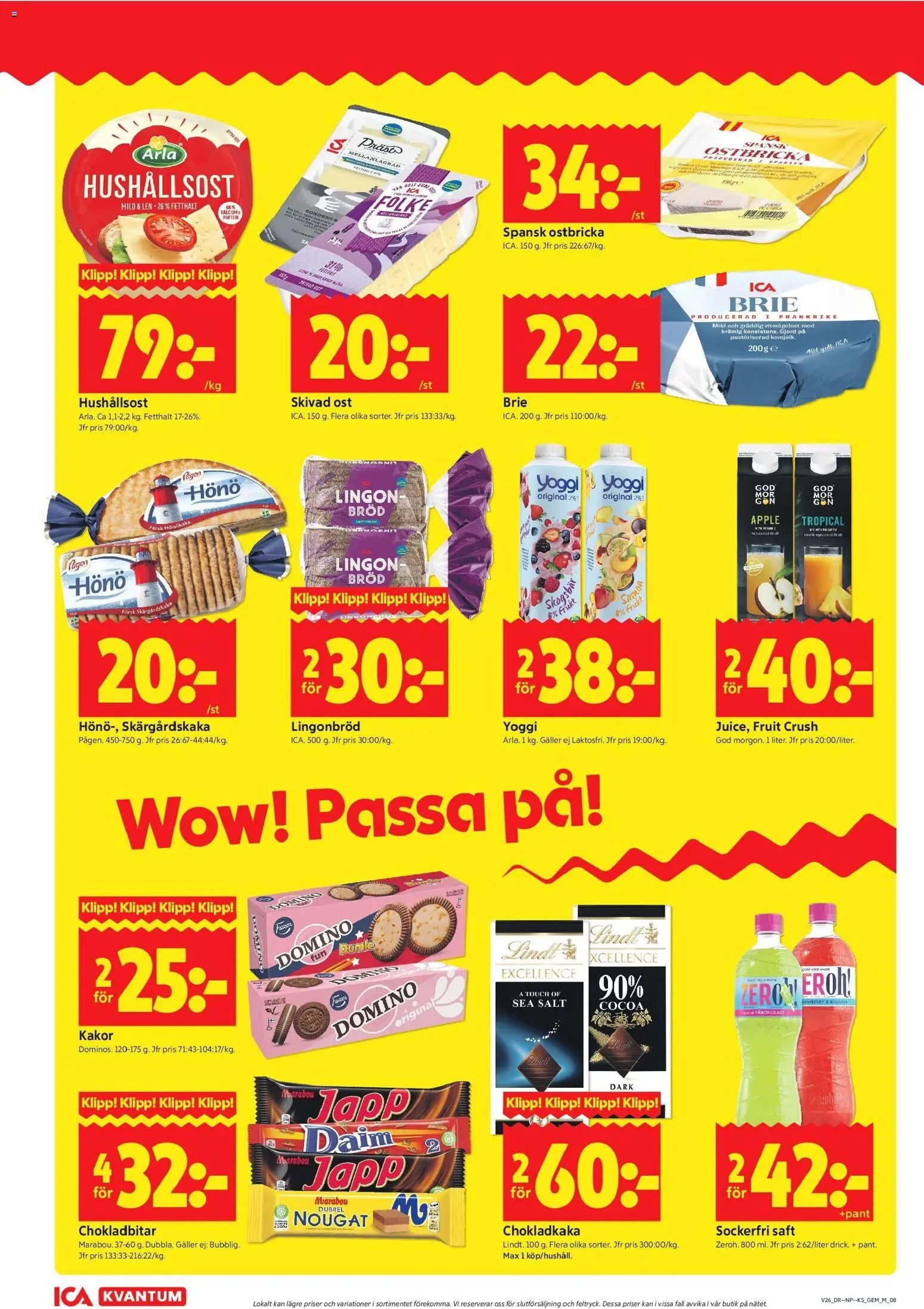 ICA Kvantum erbjudanden