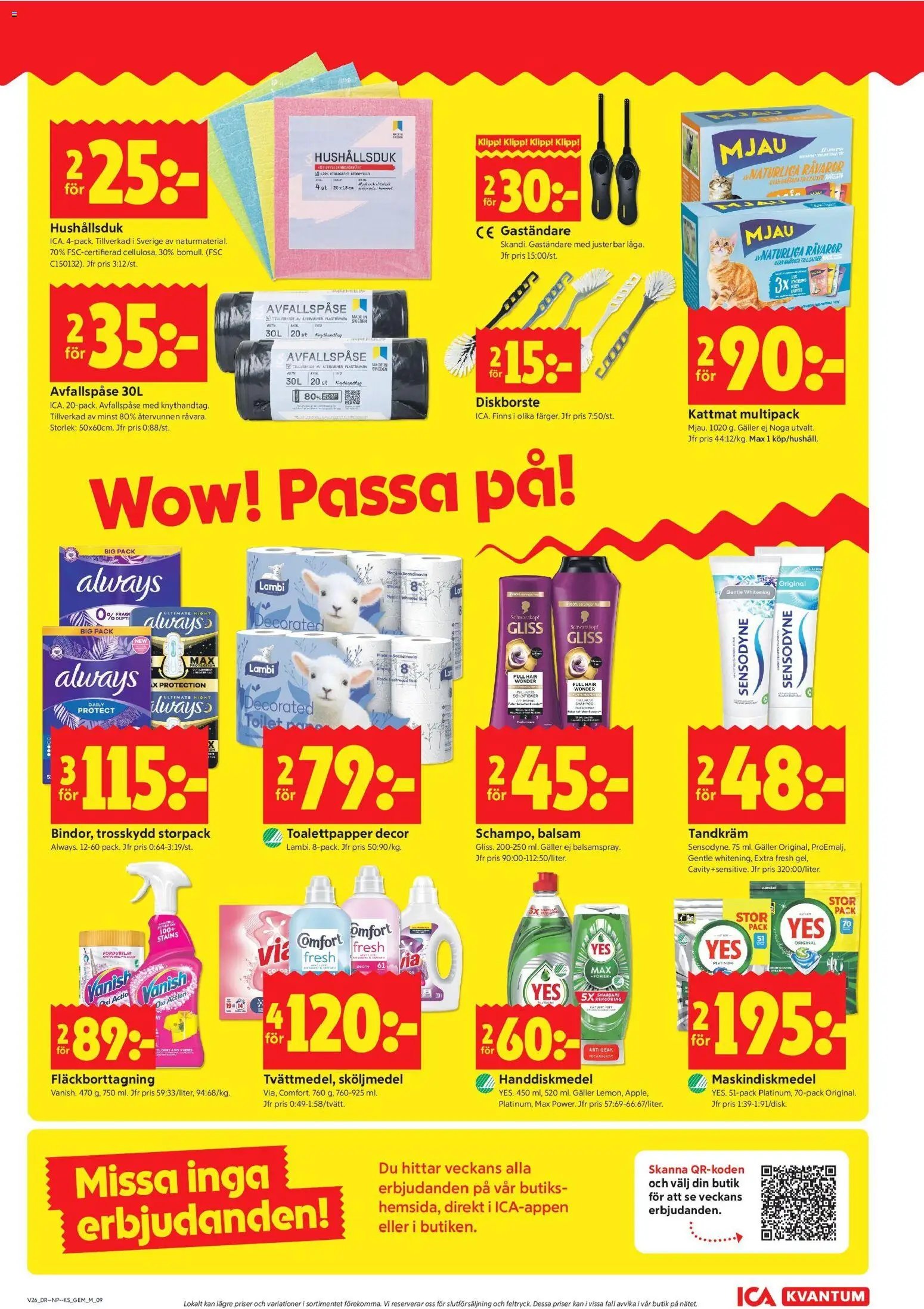 ICA Kvantum erbjudanden