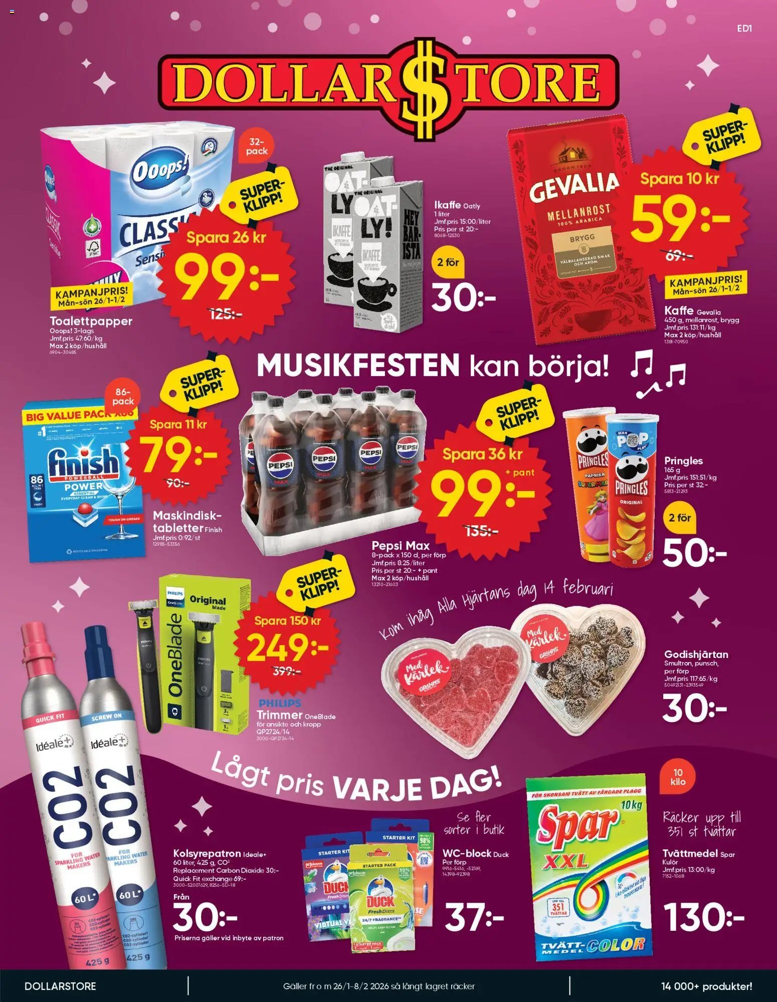 Dollar Store - erbjudanden