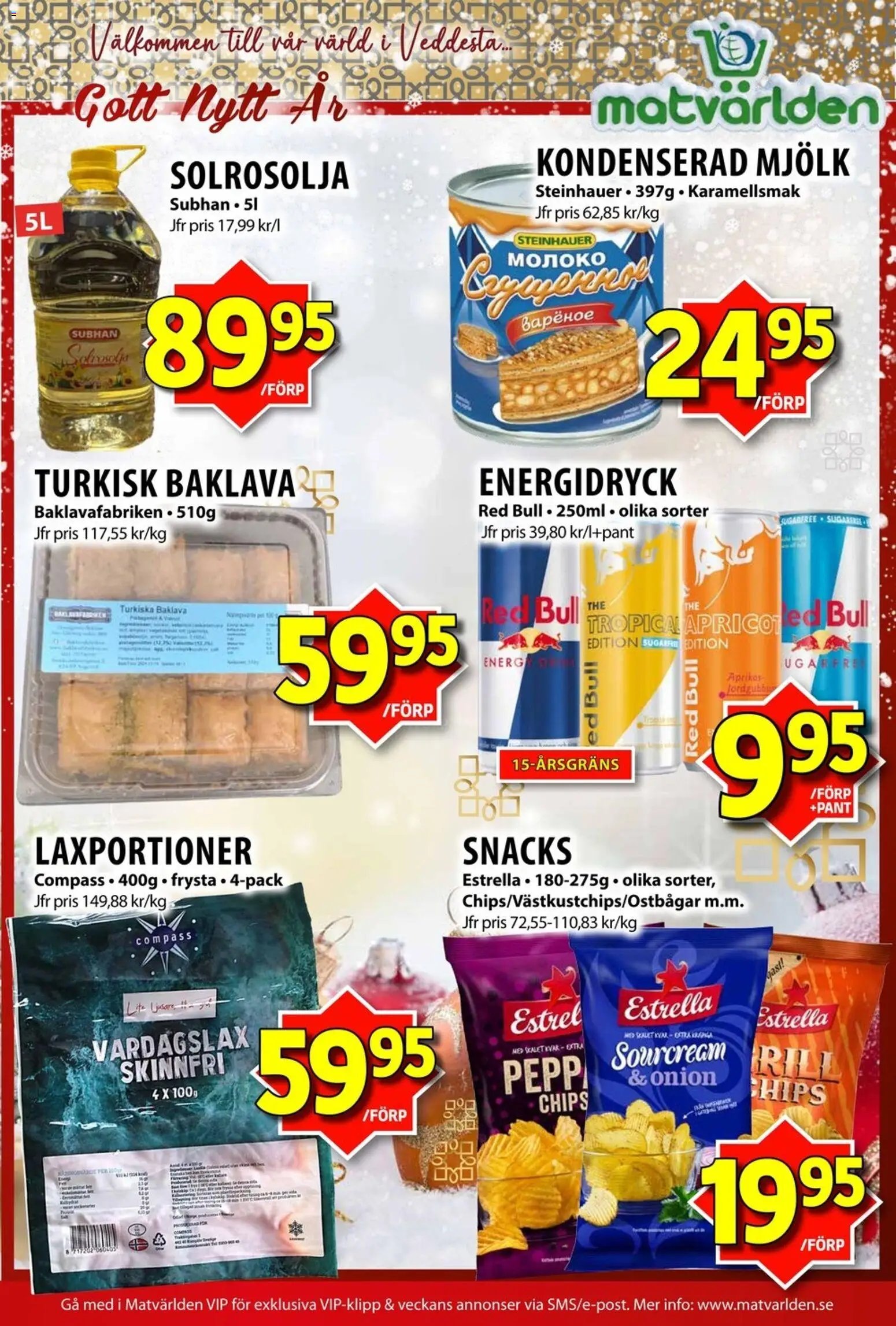 Matvärlden - erbjudanden - Veddesta