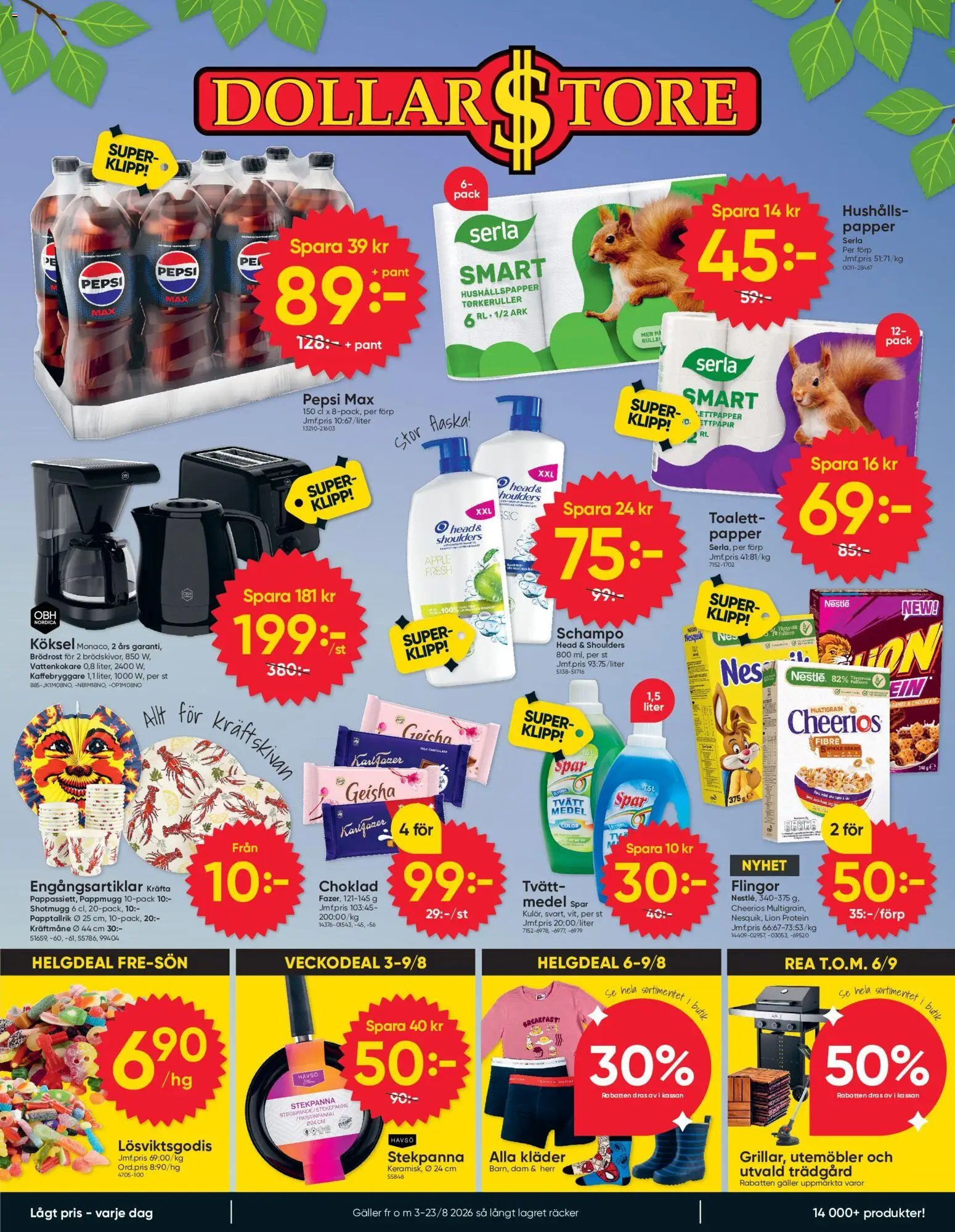 Dollar Store erbjudanden