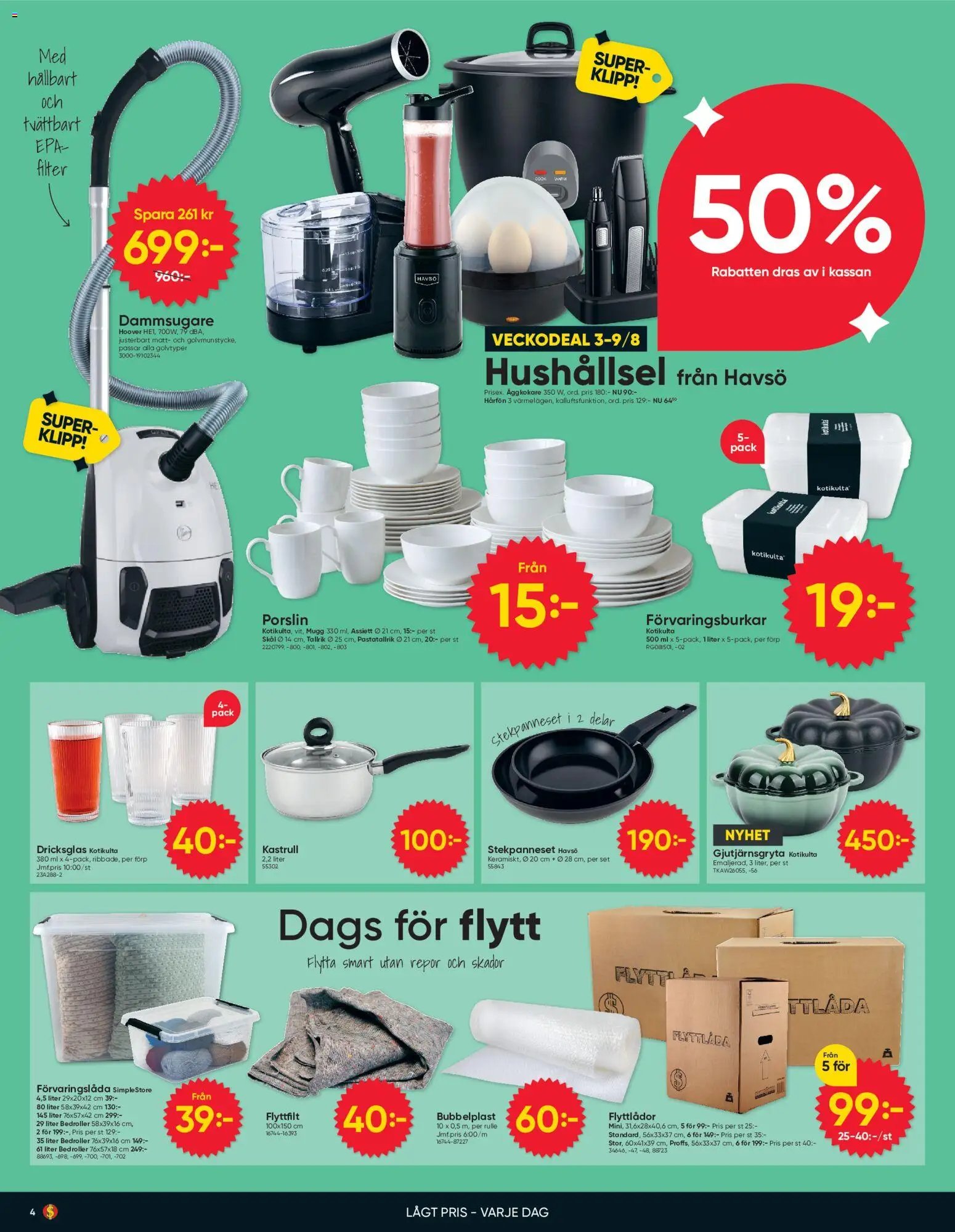 Dollar Store erbjudanden
