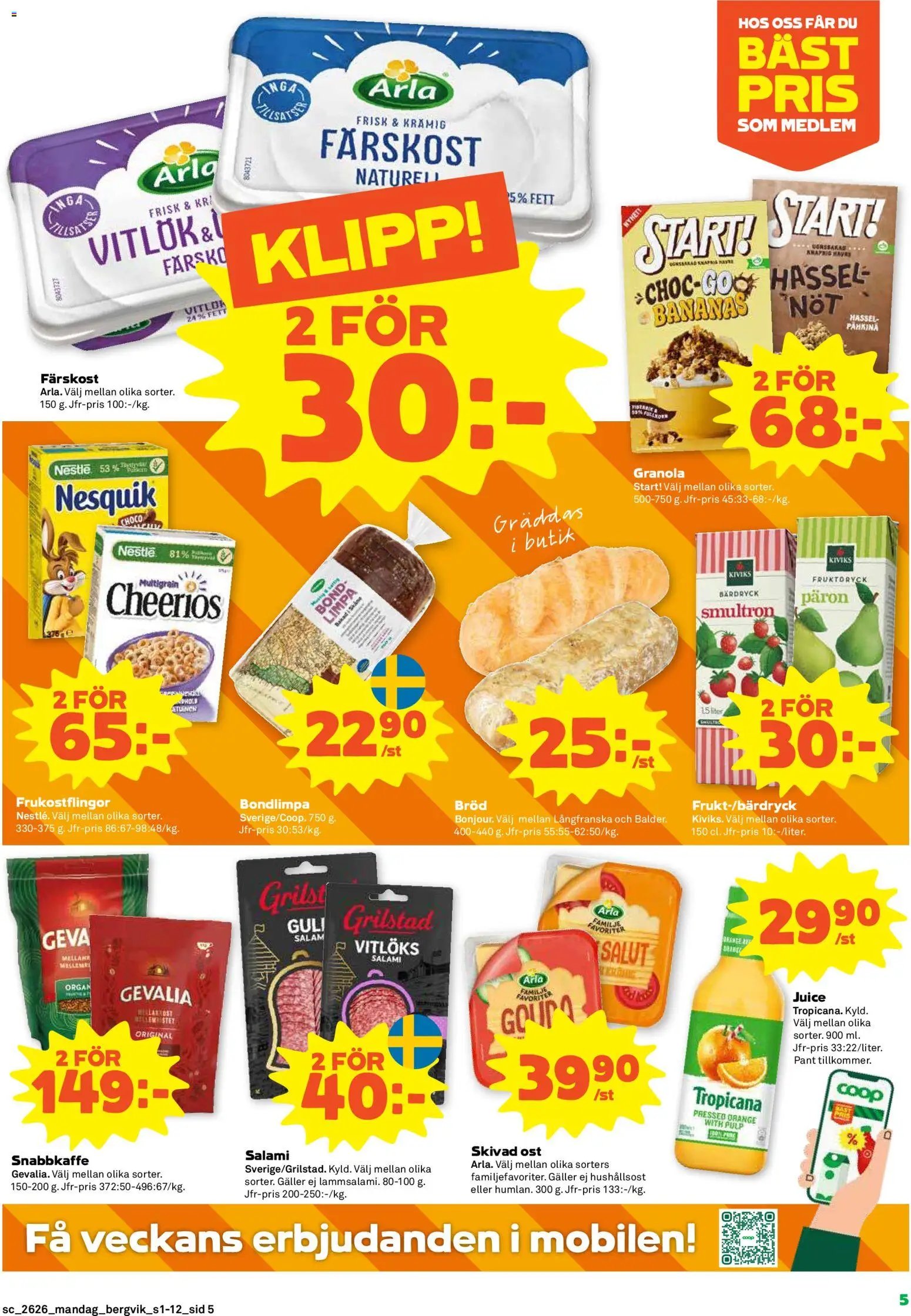 Stora Coop erbjudanden