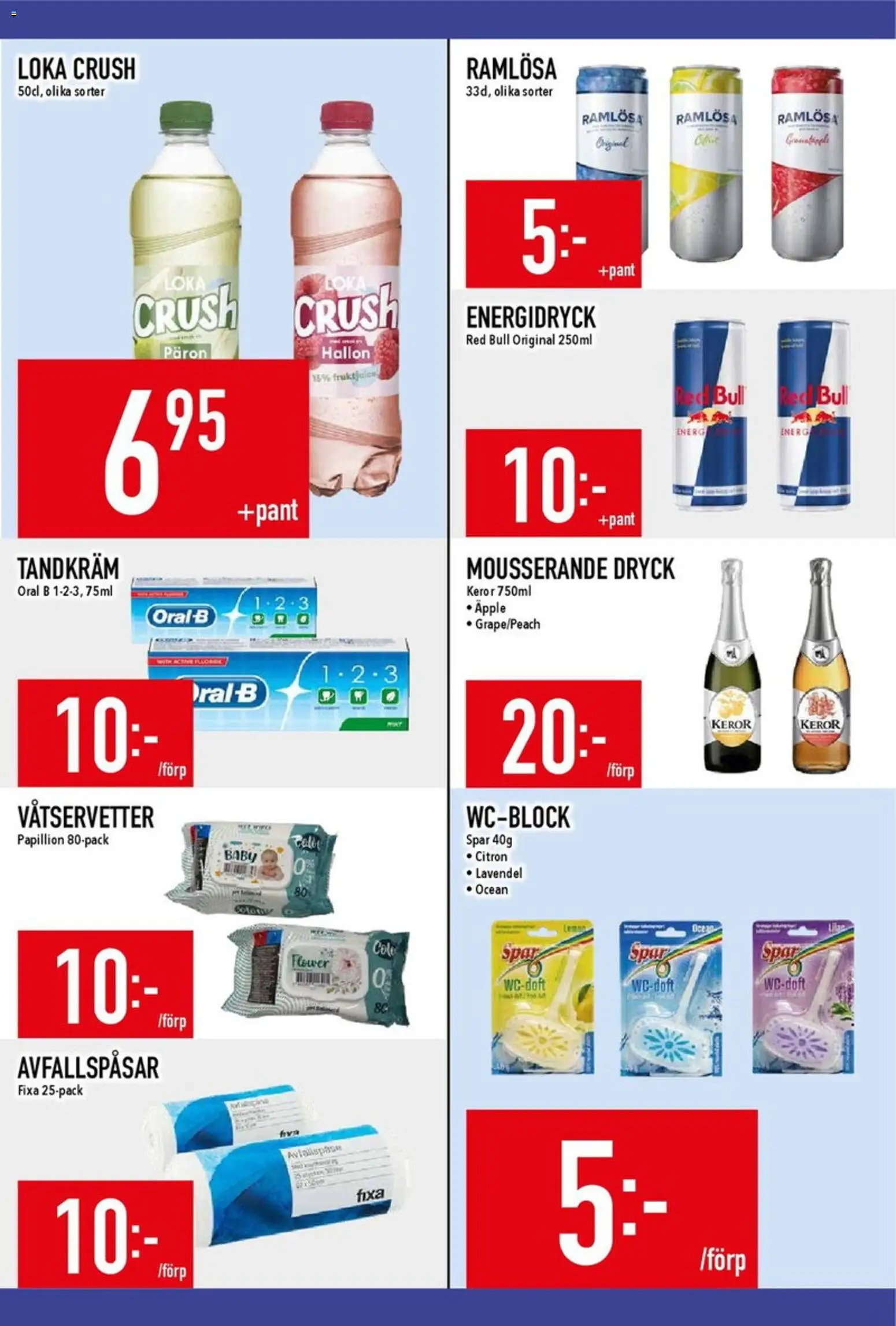 Matdax erbjudanden