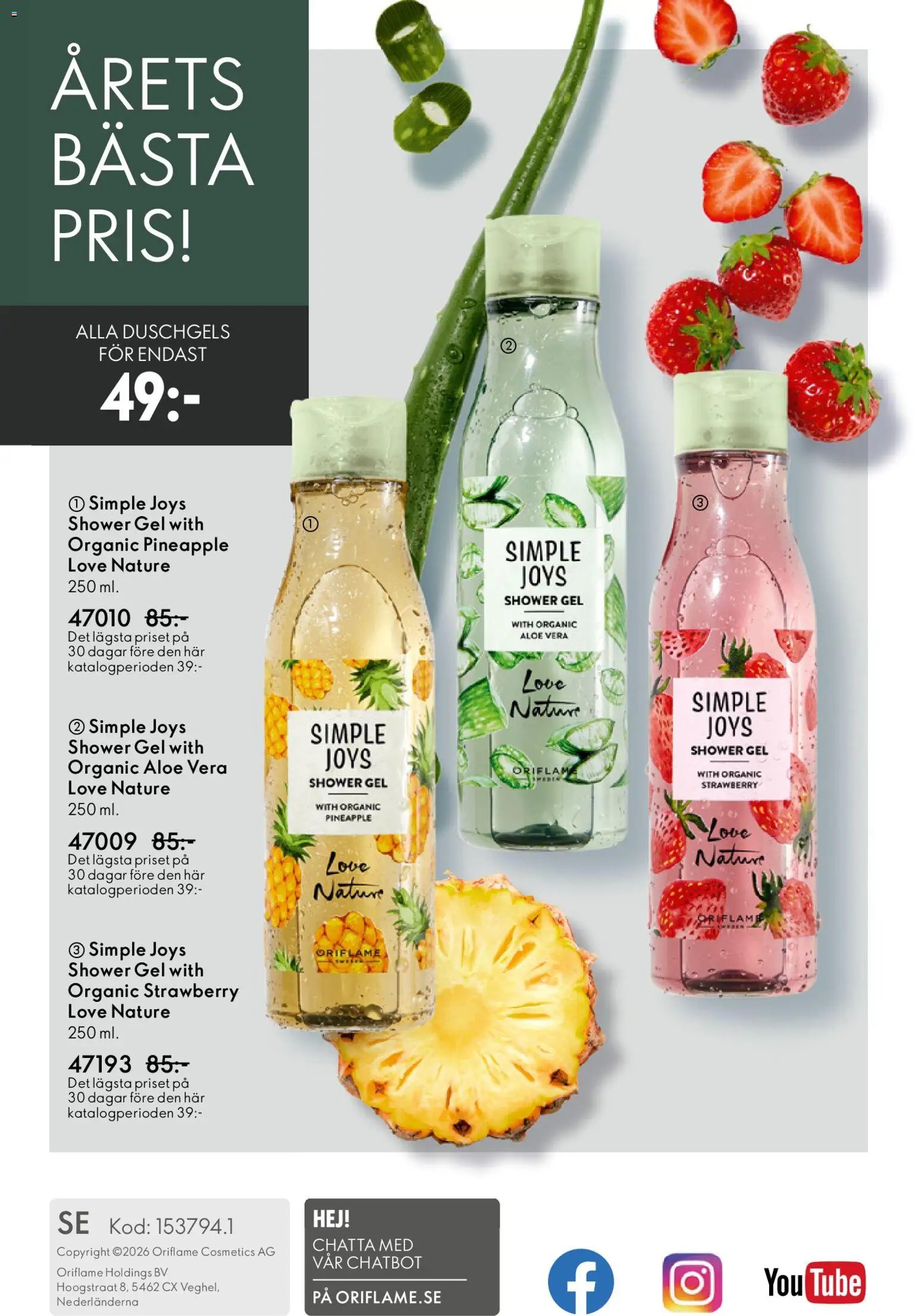 Oriflame erbjudanden 06/26