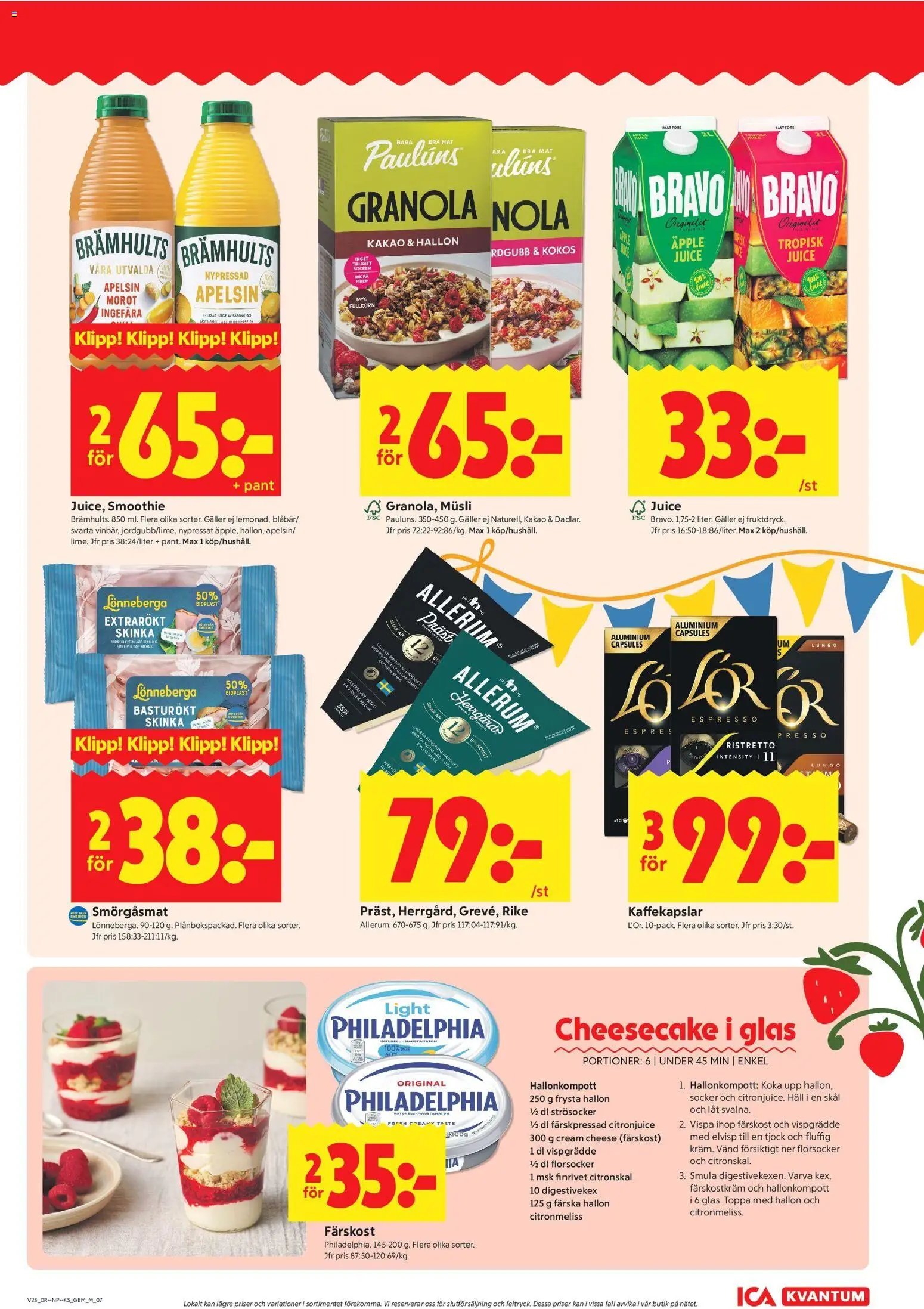 ICA Kvantum erbjudanden