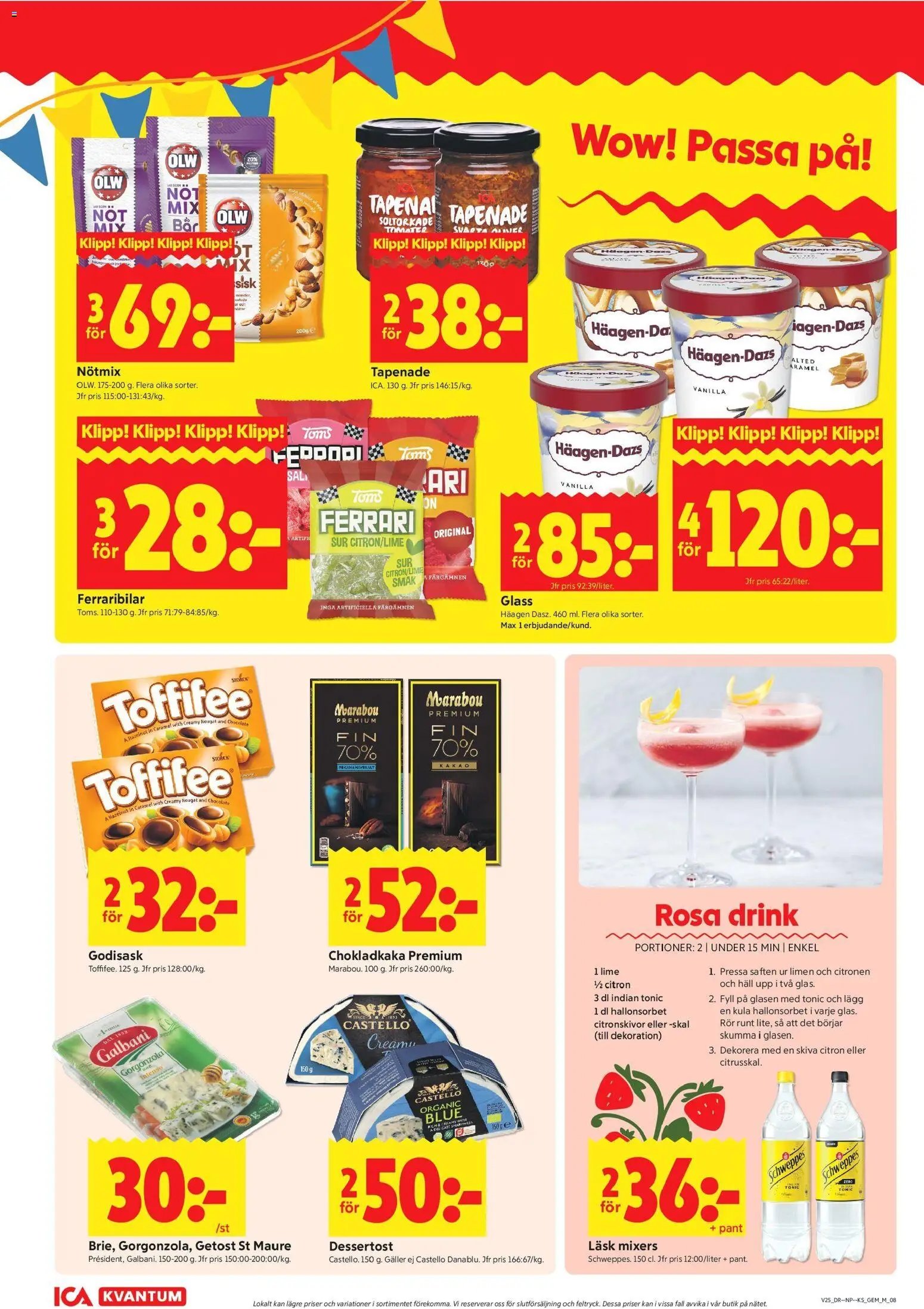 ICA Kvantum erbjudanden