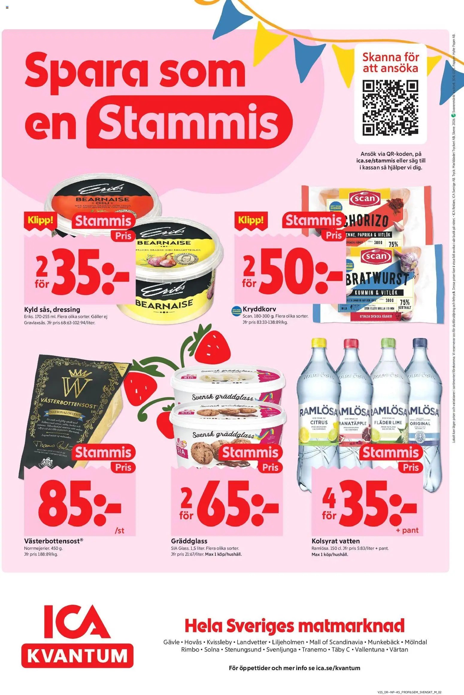 ICA Kvantum erbjudanden