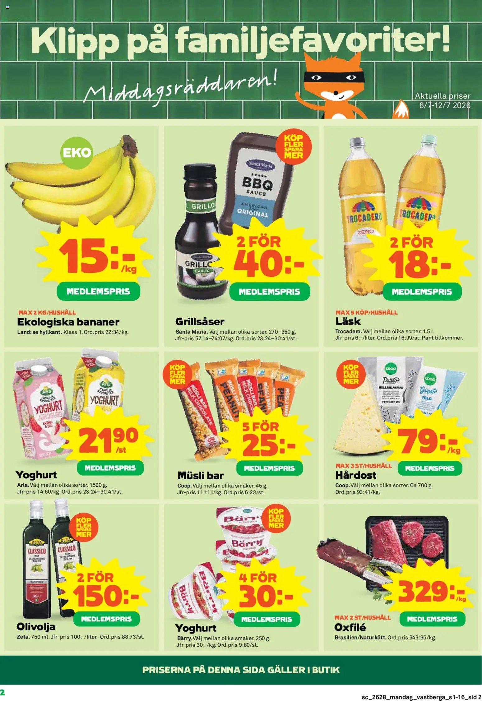 Coop erbjudanden