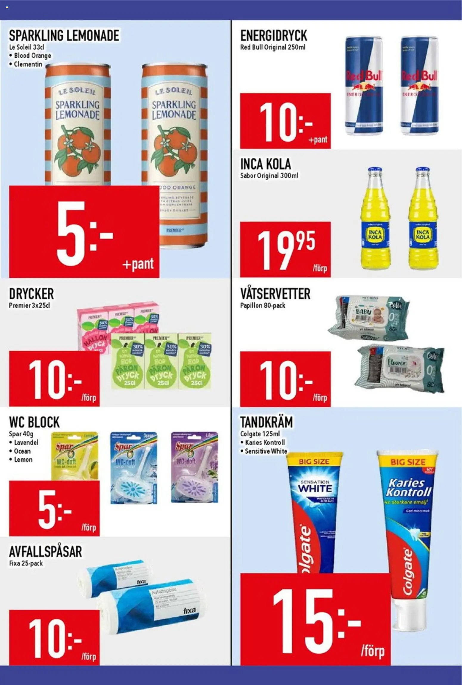 Matdax erbjudanden