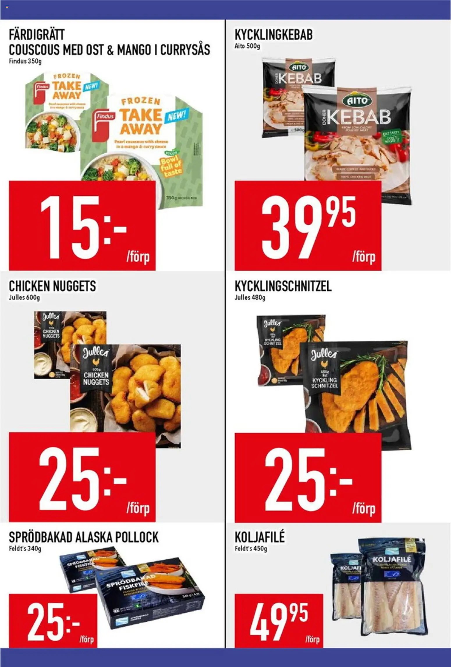 Matdax erbjudanden