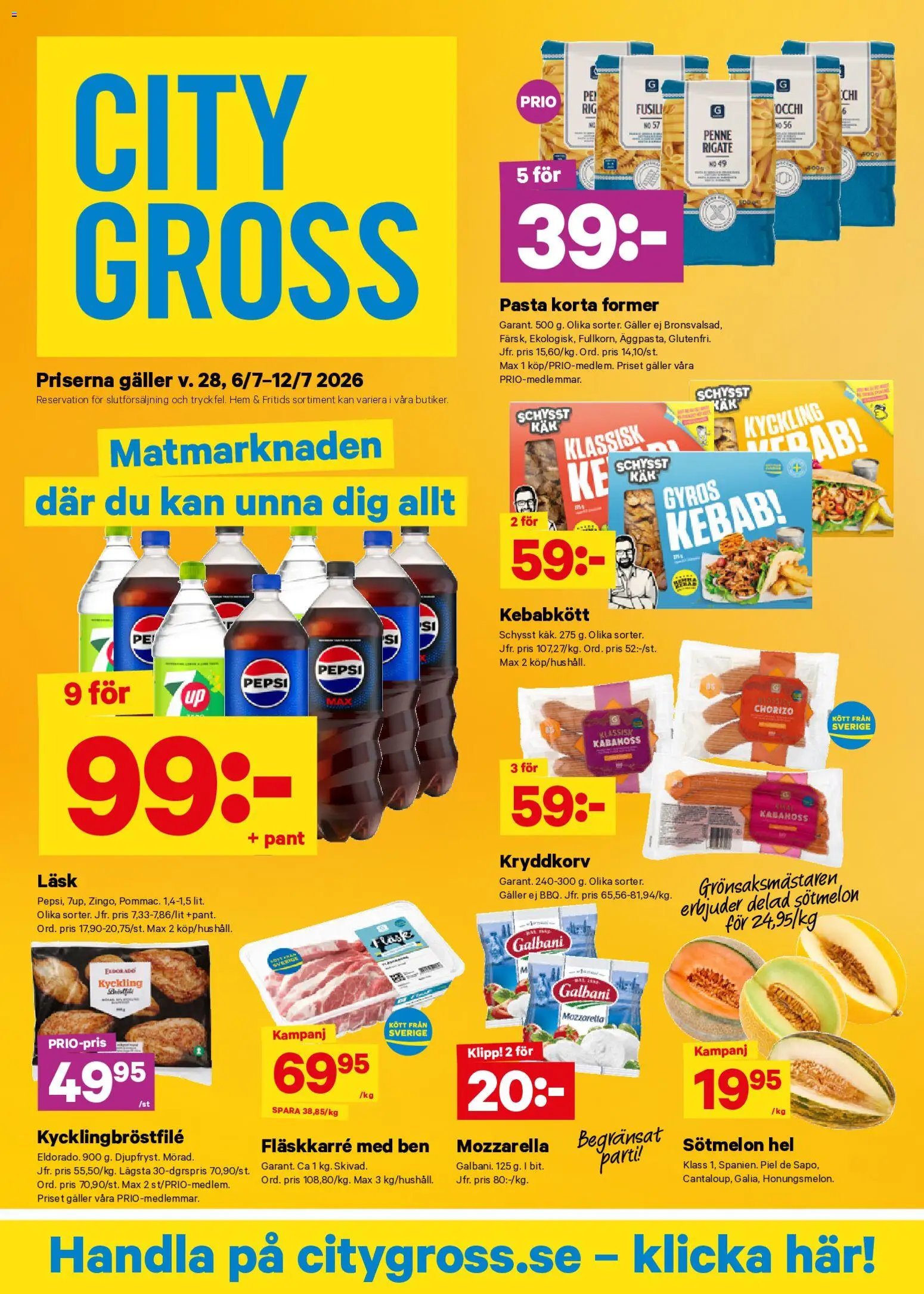 City Gross erbjudanden