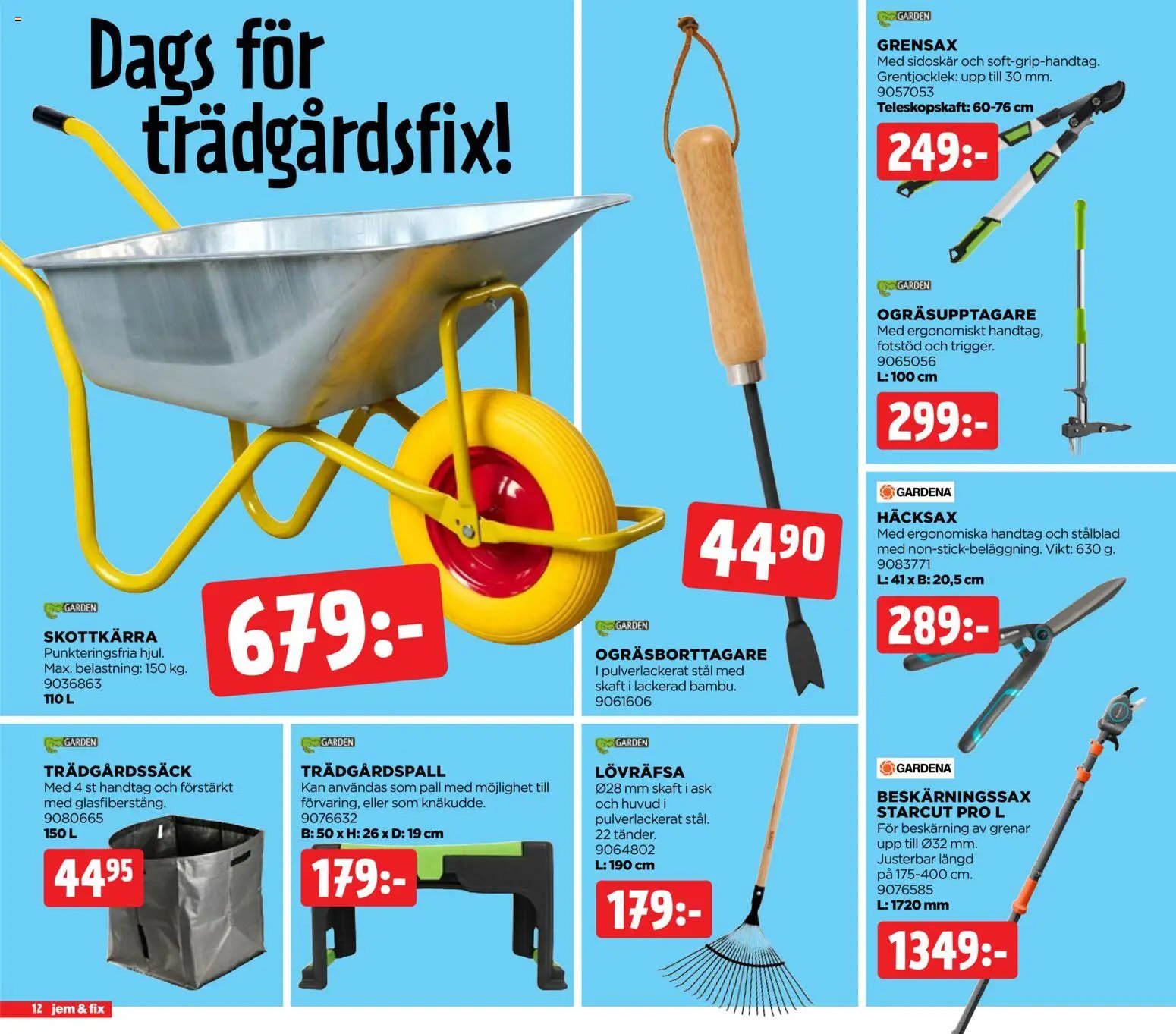 Jem & Fix erbjudanden
