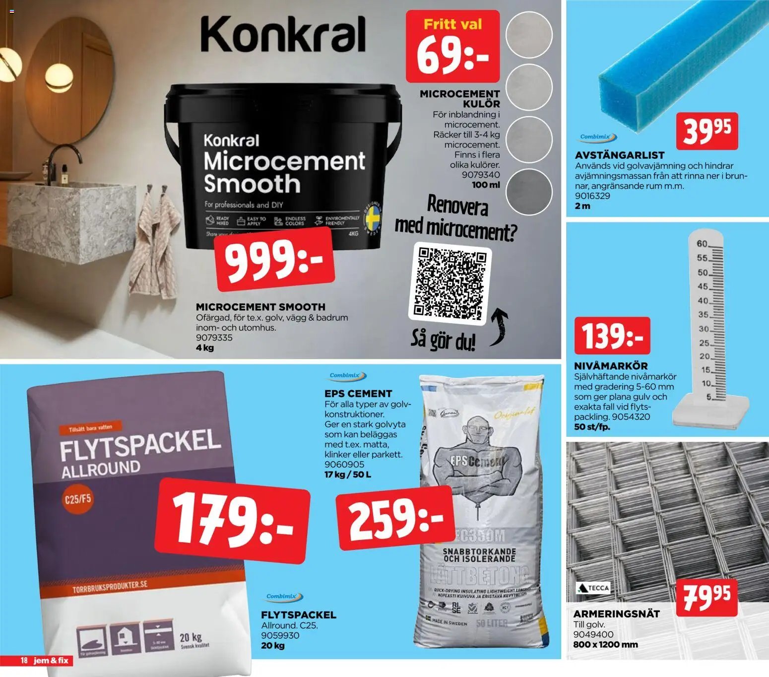 Jem & Fix erbjudanden
