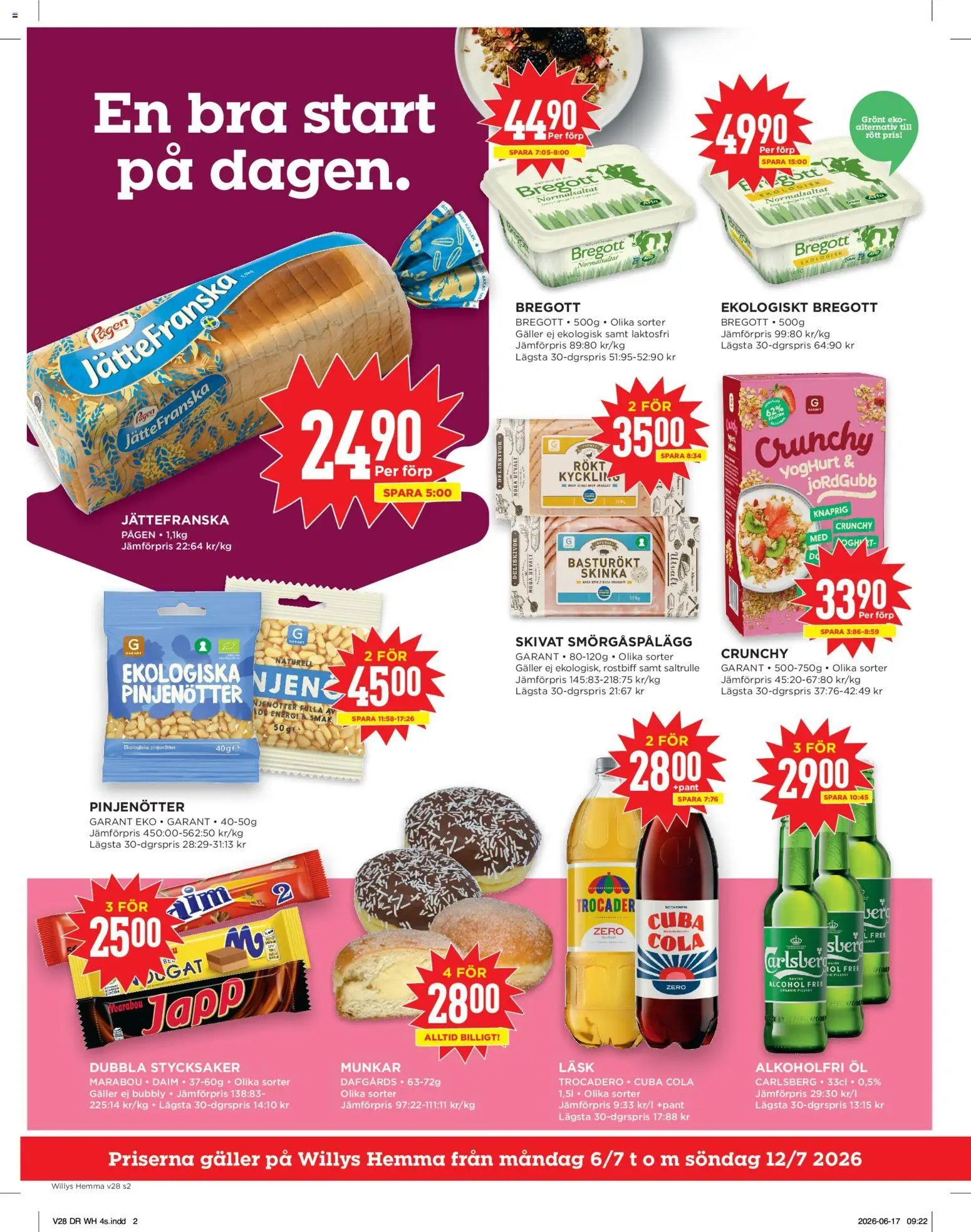 Willys erbjudanden Hemma