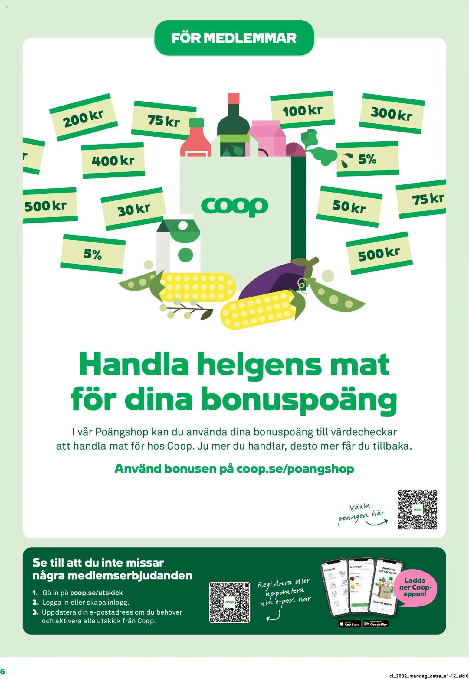Coop Daglivs erbjudanden